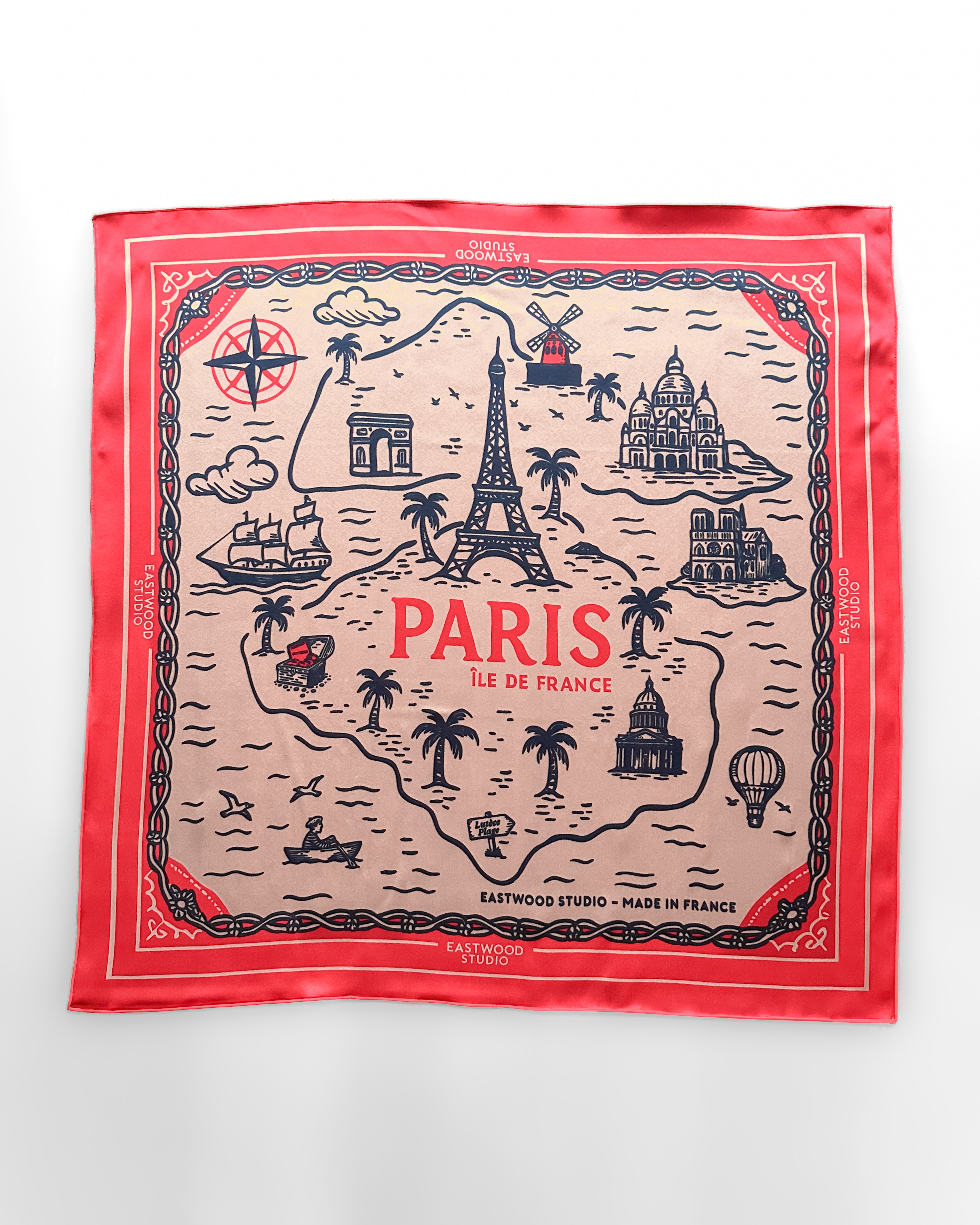 PARIS LE TRESOR SILK SQUARE