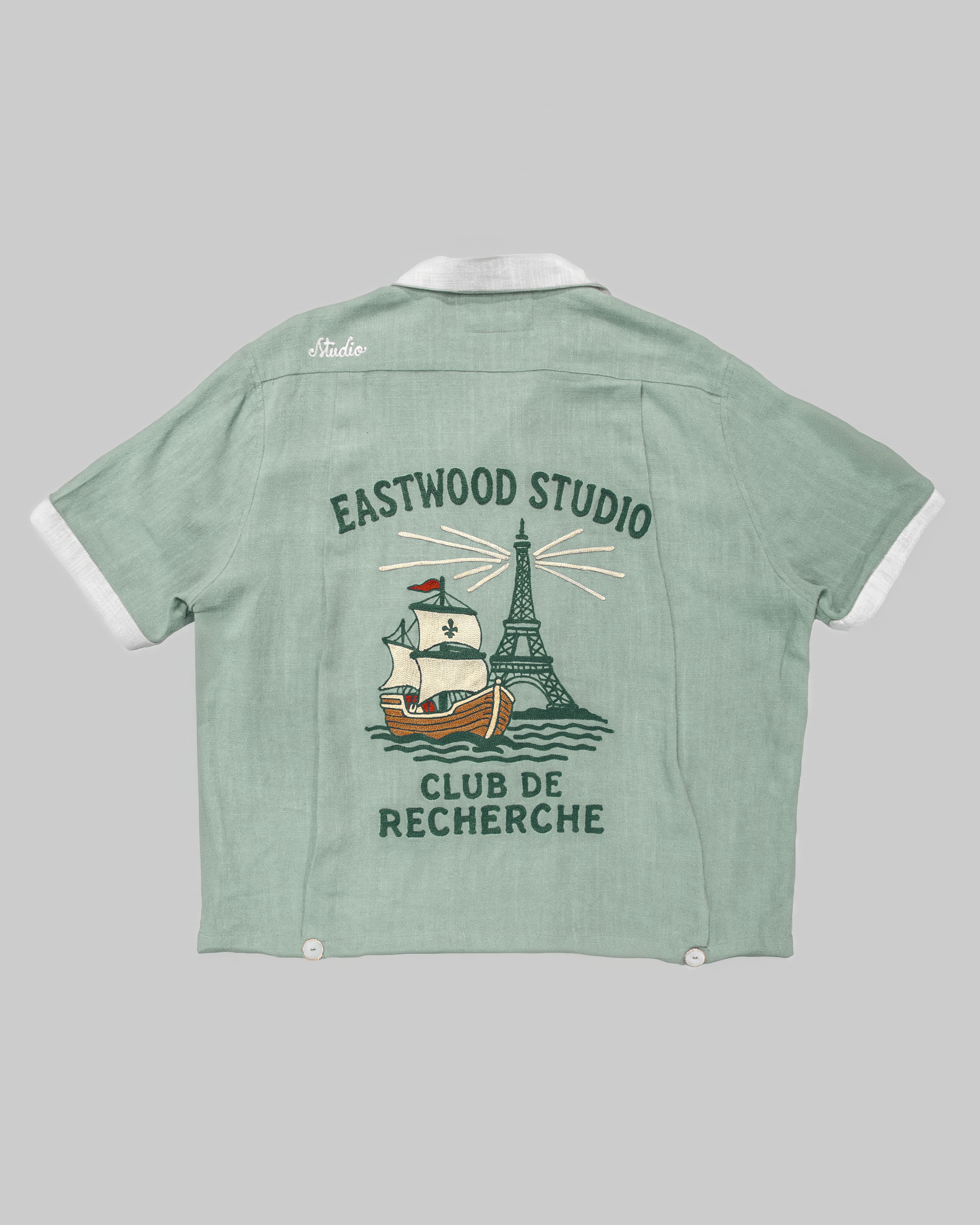 RESEARCH CLUB SHIRT - PASTEL GREEN