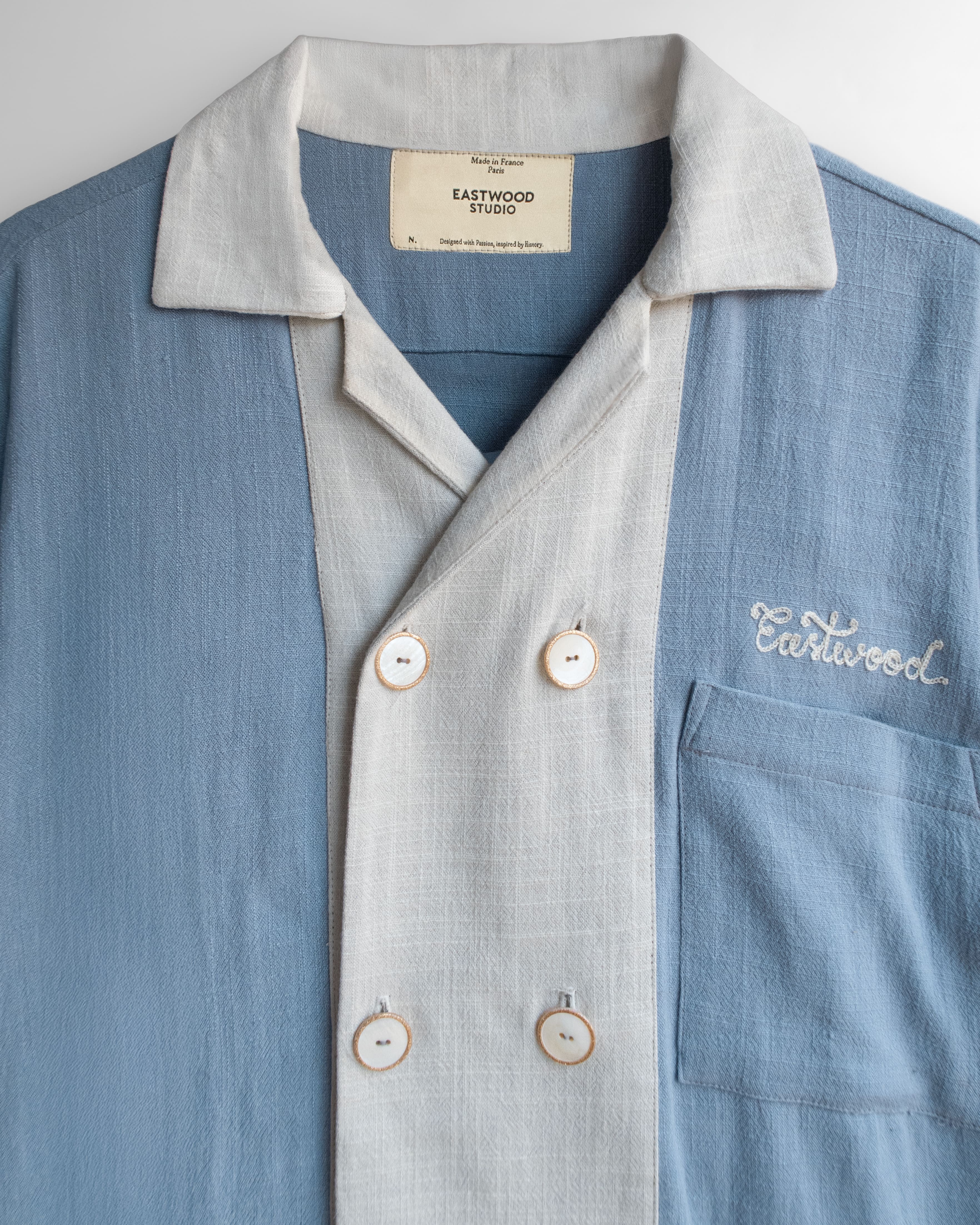 RESEARCH CLUB SHIRT - CLOUD BLUE
