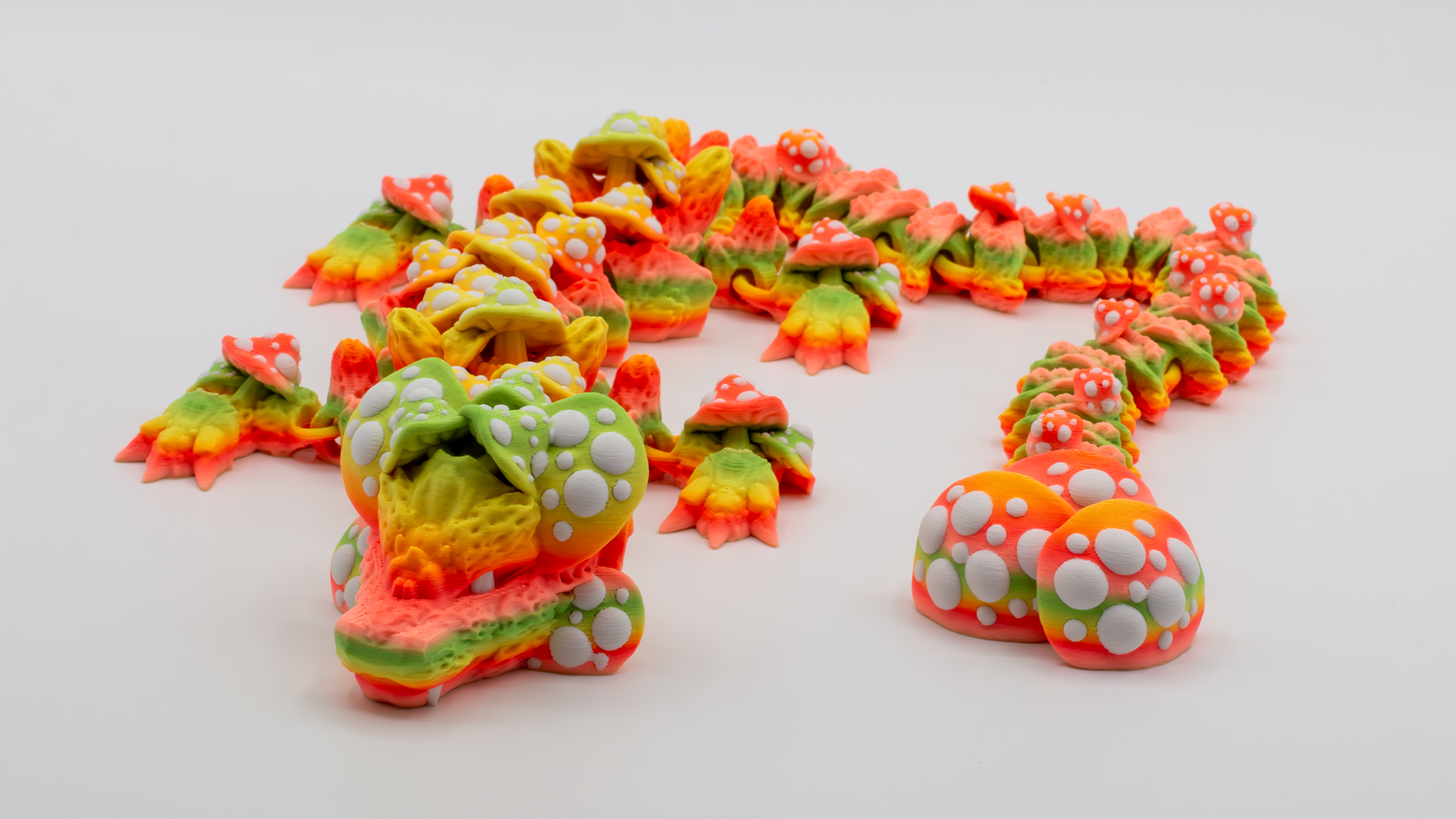 Mystical Mushroom Dragon