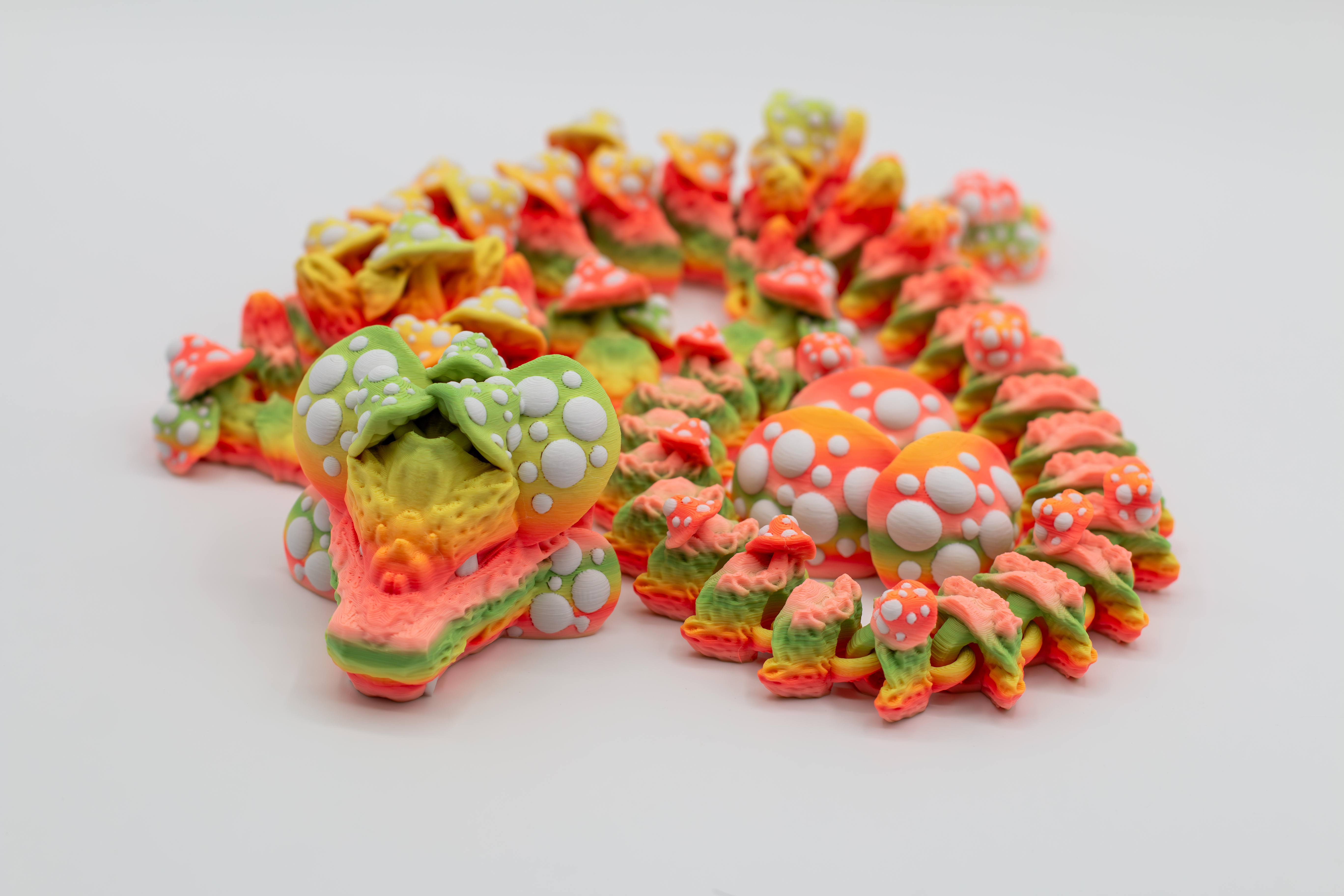 Mystical Mushroom Dragon