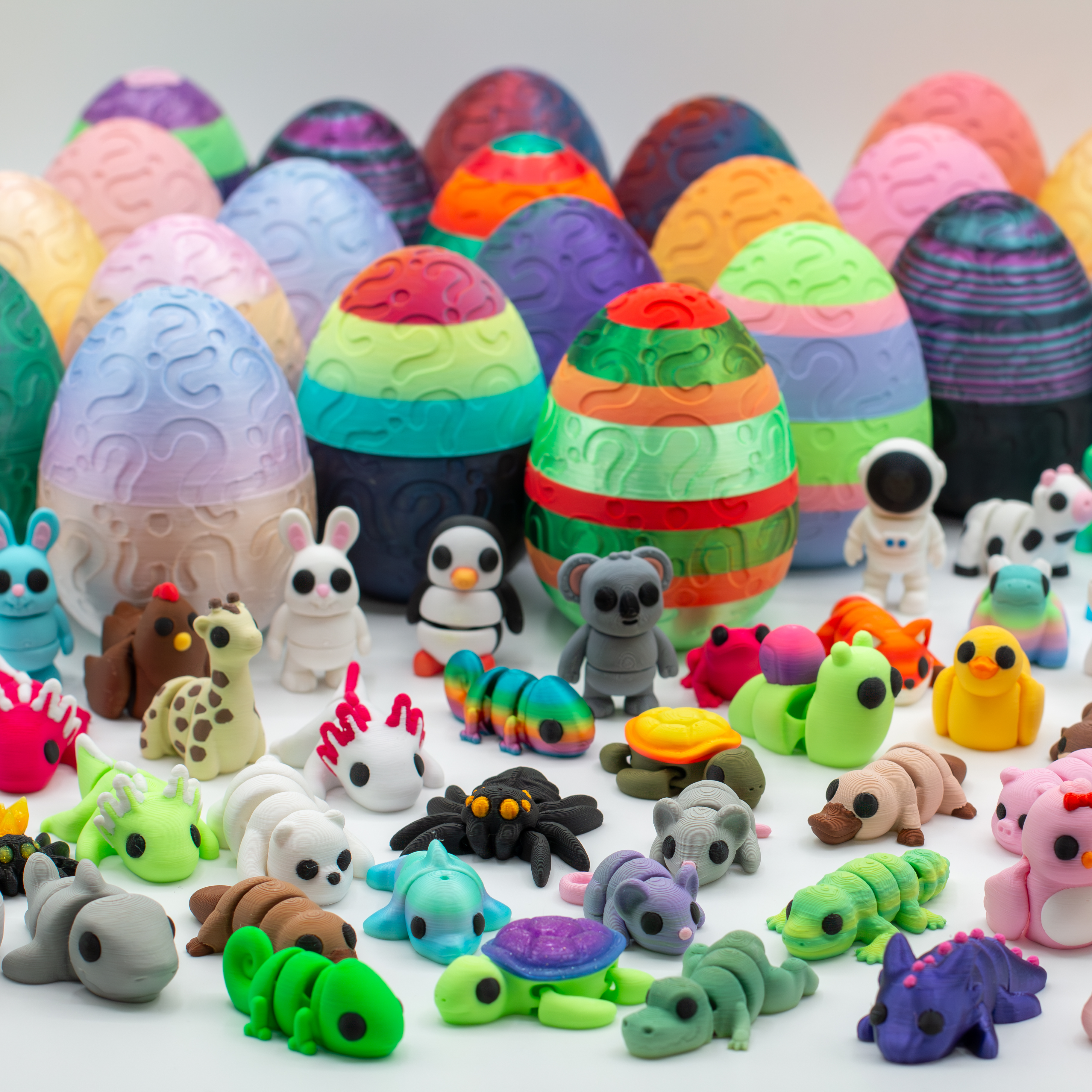 3D Mystery Egg - 5 Minis 1 Egg