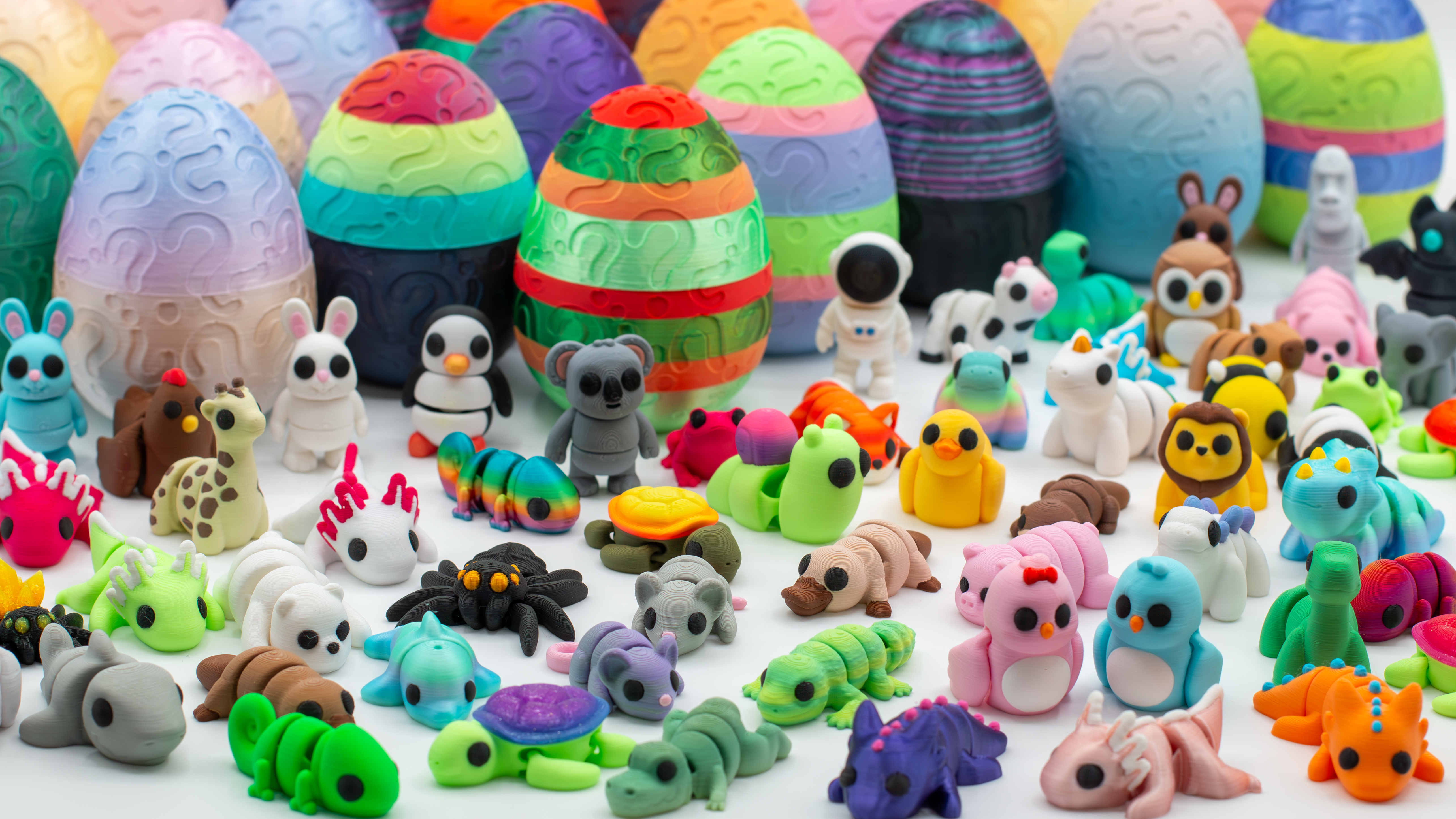 3D Mystery Egg - 5 Minis 1 Egg