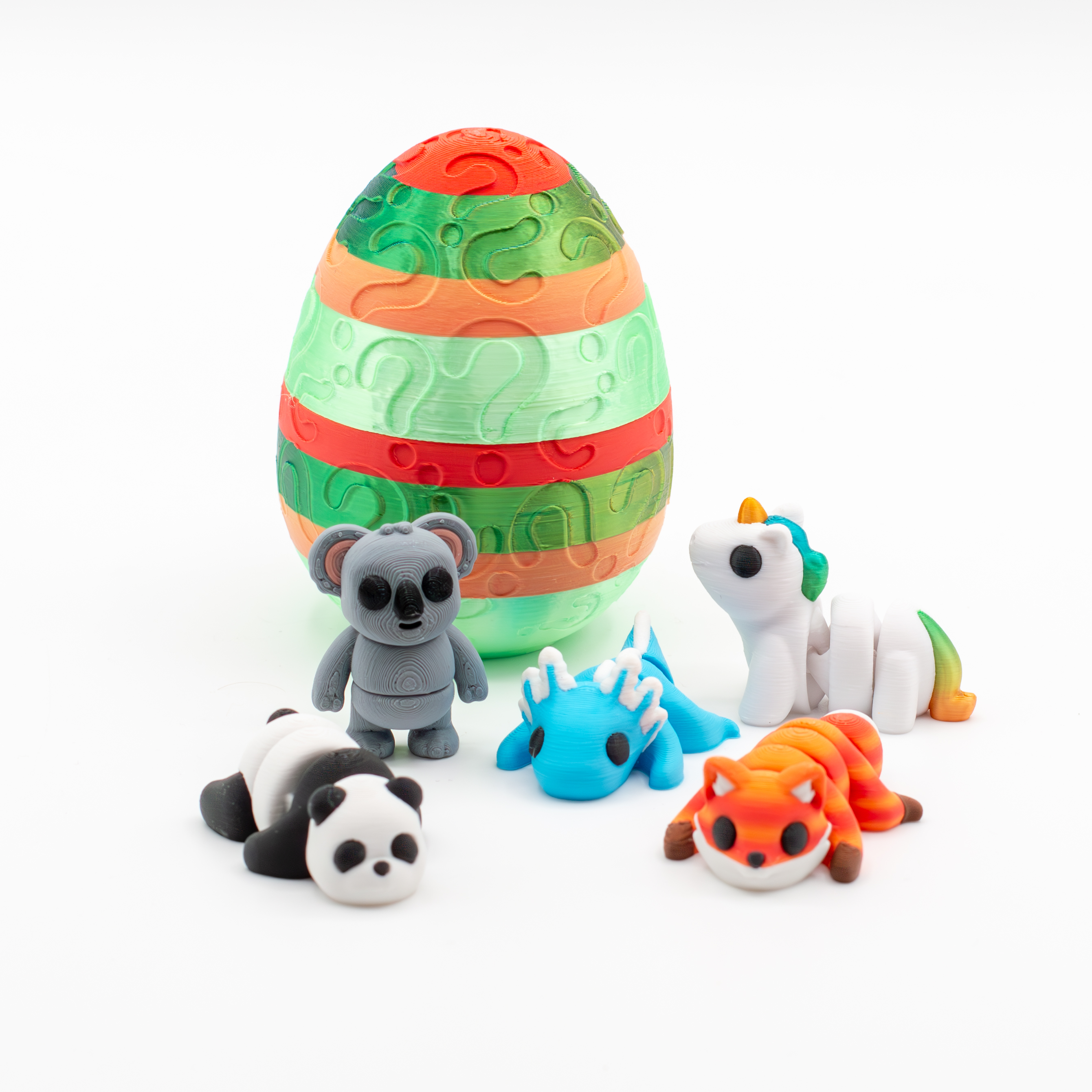 3D Mystery Egg - 5 Minis 1 Egg