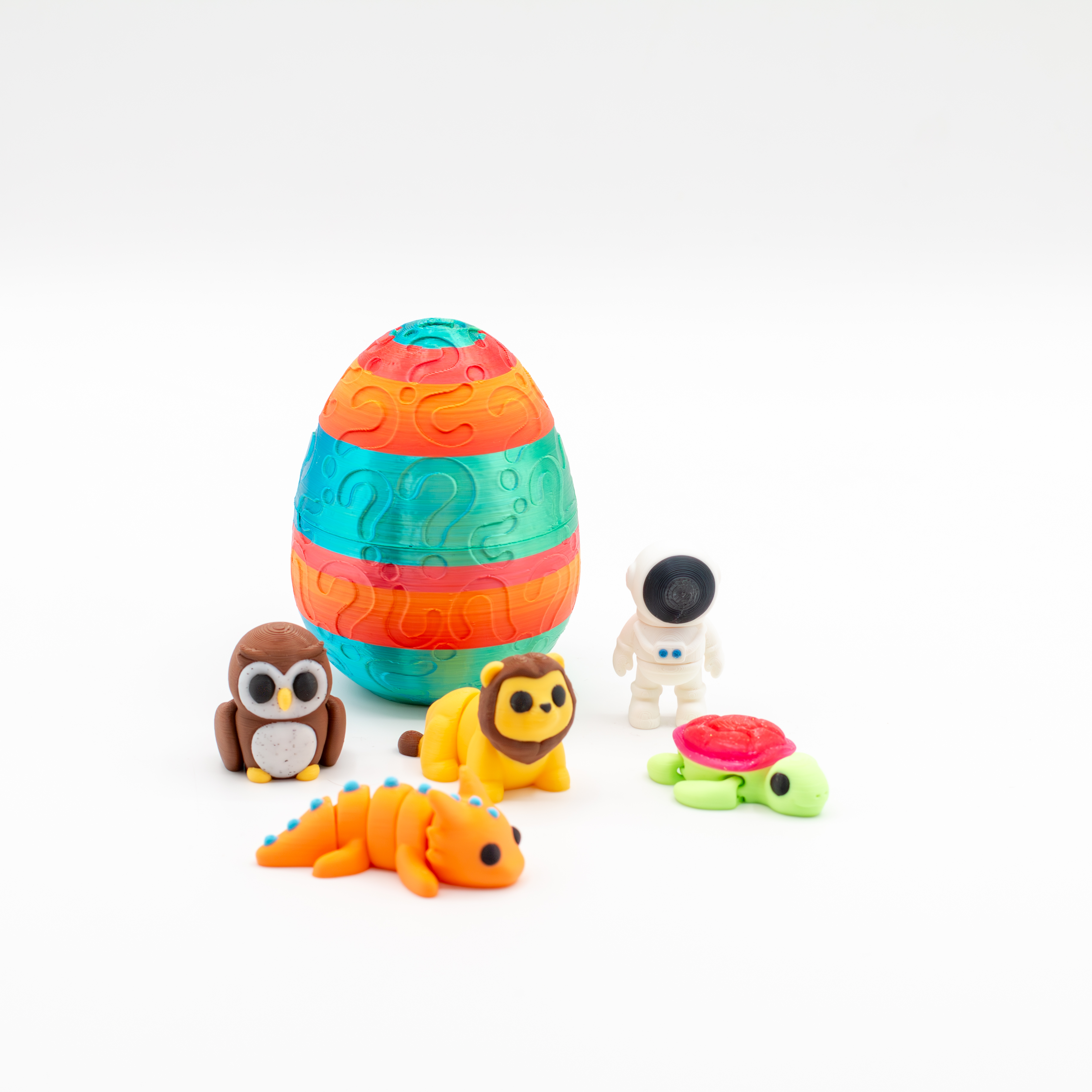 3D Mystery Egg - 5 Minis 1 Egg