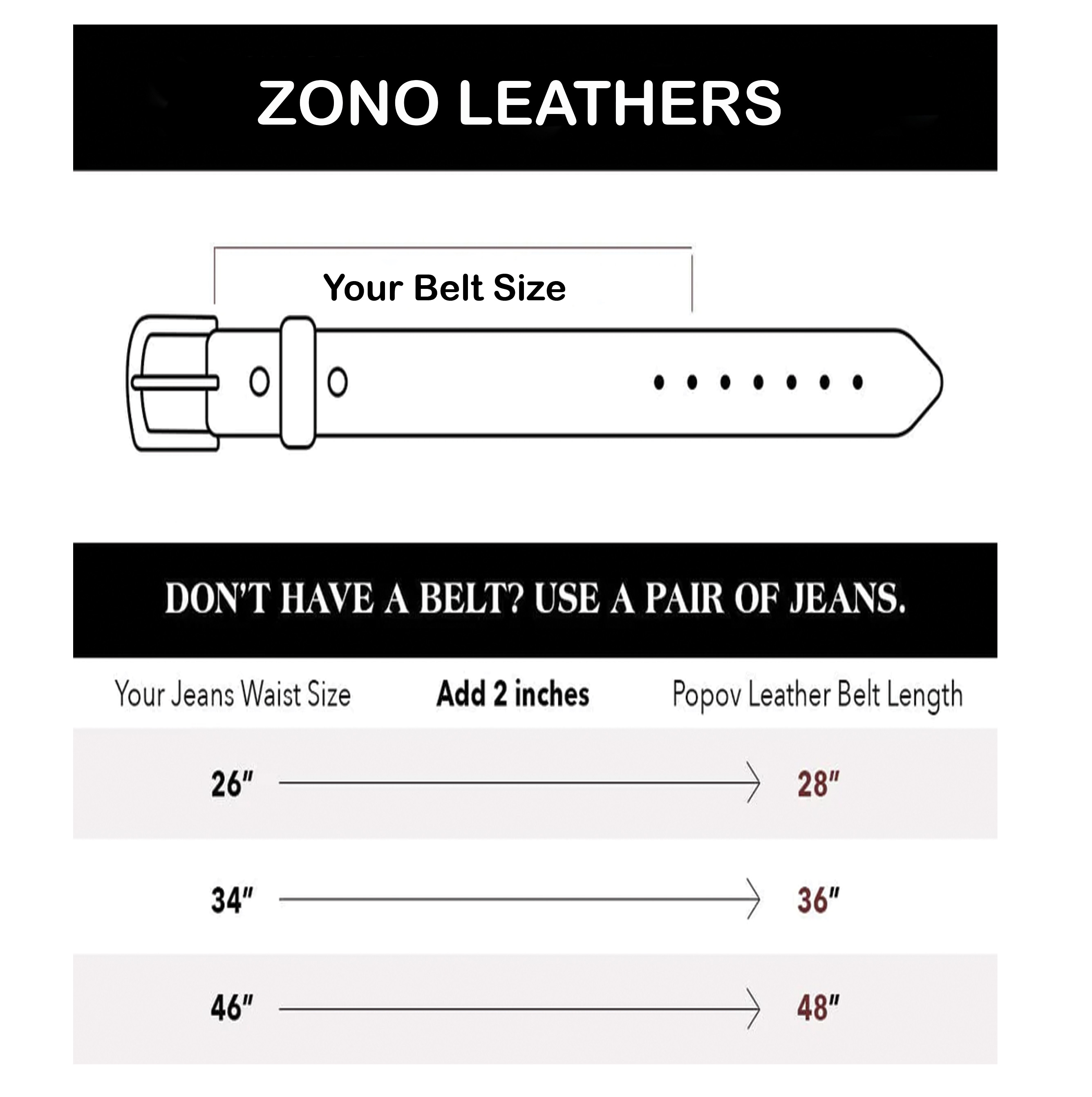 Mens Leather belt