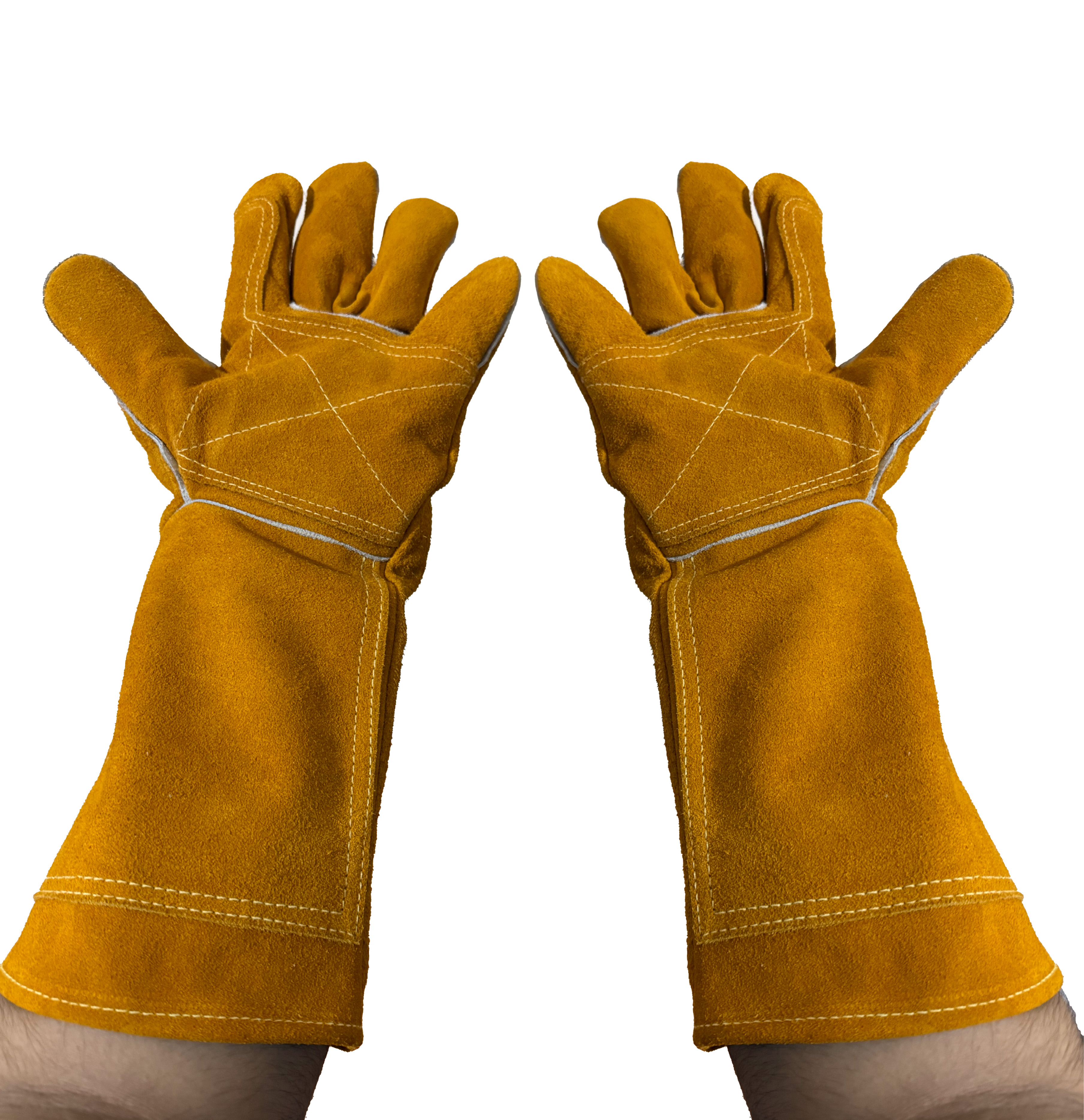 Welding Hotwork Protective Gauntlet Glove