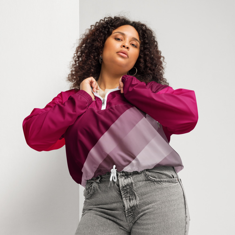Women’s cropped windbreaker 8