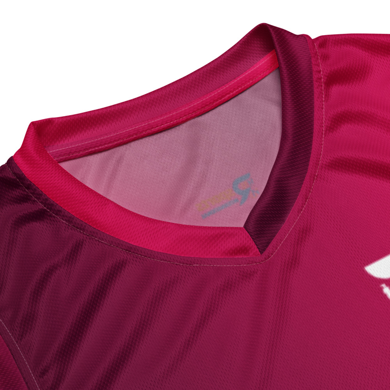 Recycled unisex basketball jersey