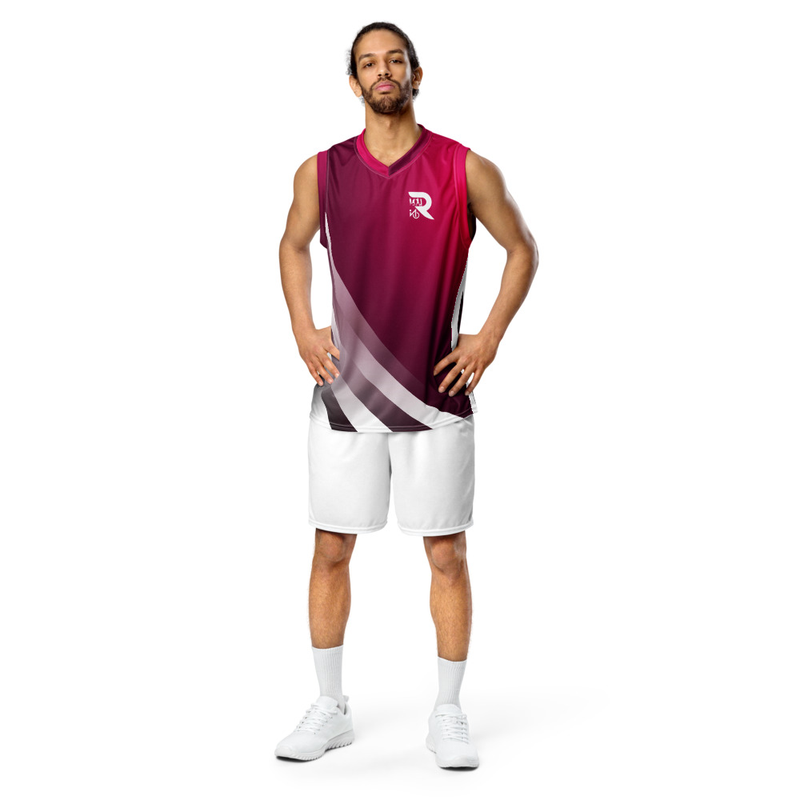 Recycled unisex basketball jersey 1