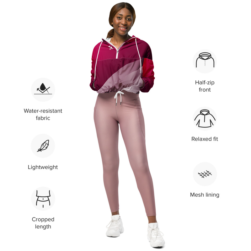 Women’s cropped windbreaker 5