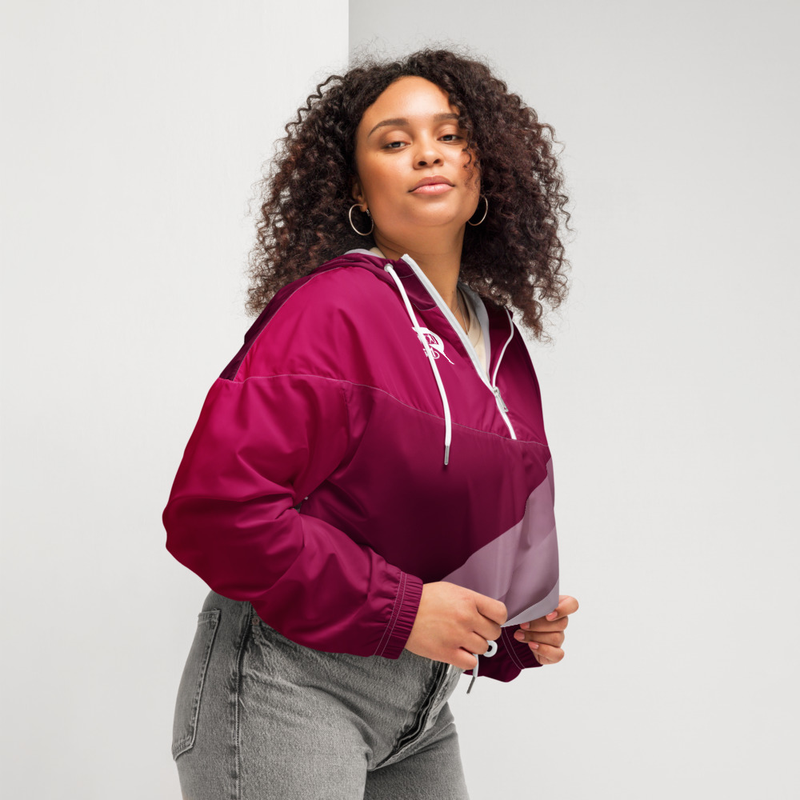 Women’s cropped windbreaker 9