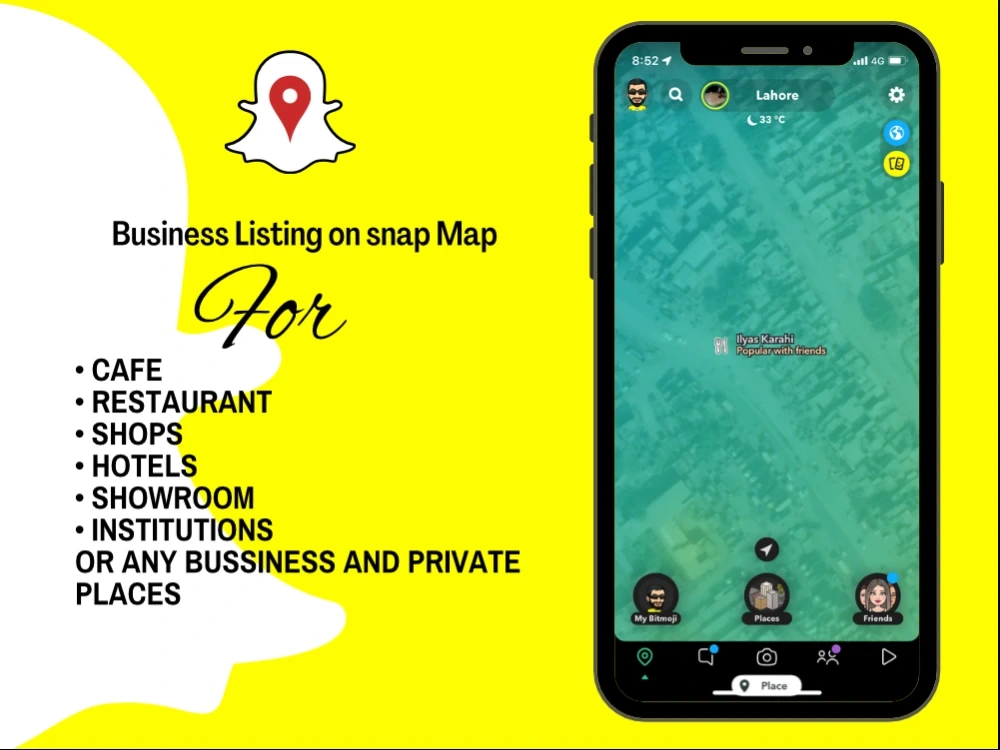 Snapchat Business Location