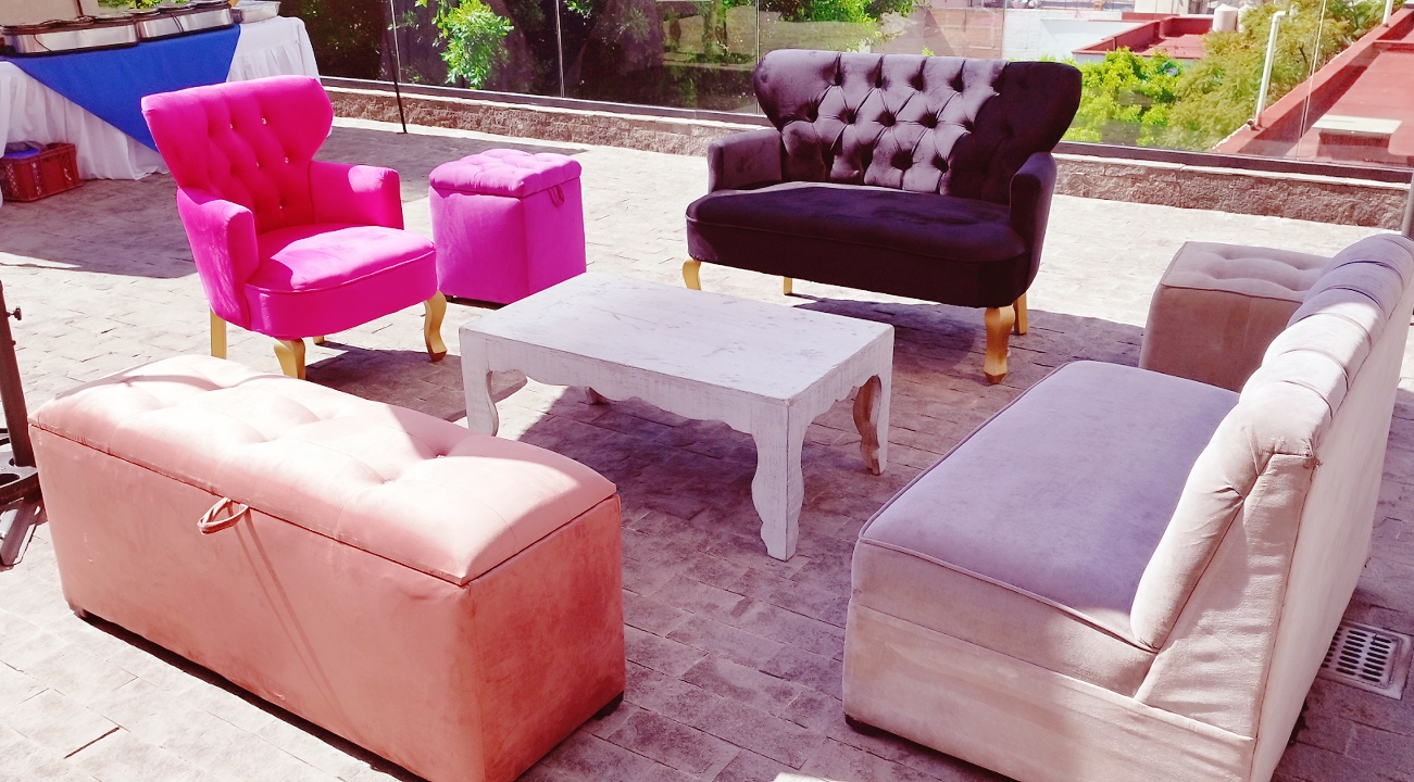 Juego de Sala de Estilo Vintage