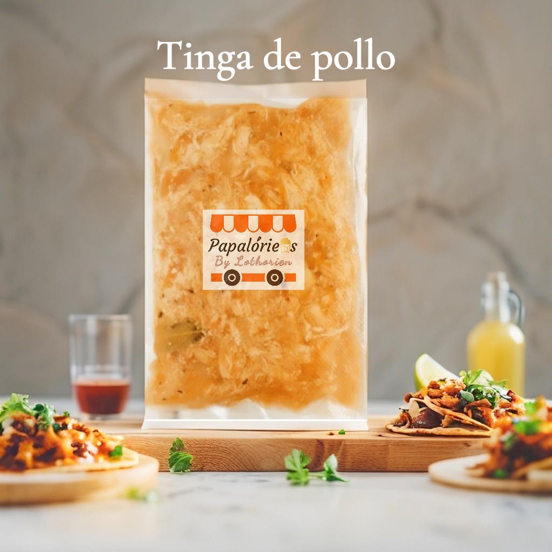 Tinga de pollo 500 gramos 