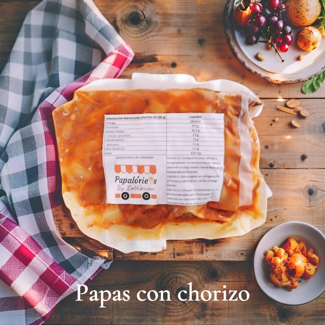 Papas con Chorizo