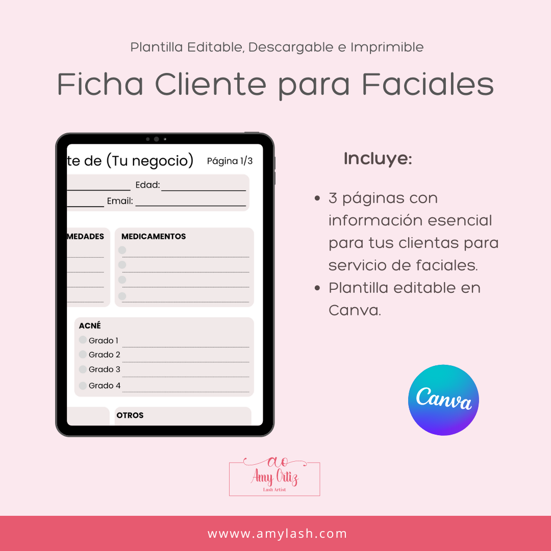 Ficha Cliente Faciales