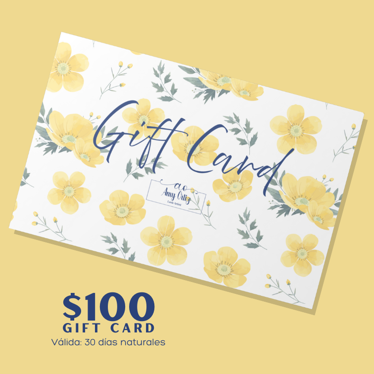 Gift card: $100