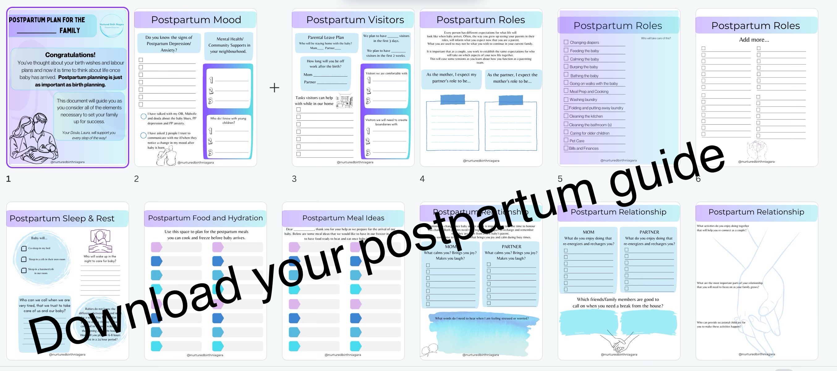 Postpartum Plan Guide