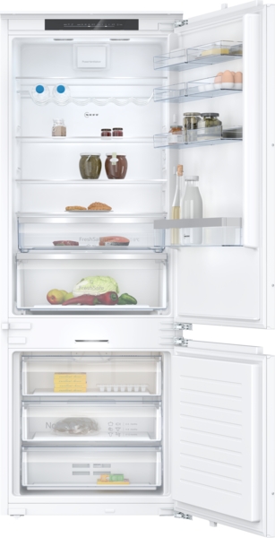 NEFF N 70 Built-in Fridge-Freezer with Freezer at Bottom