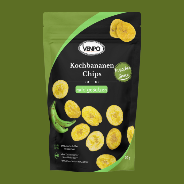 Kochbananen Chips