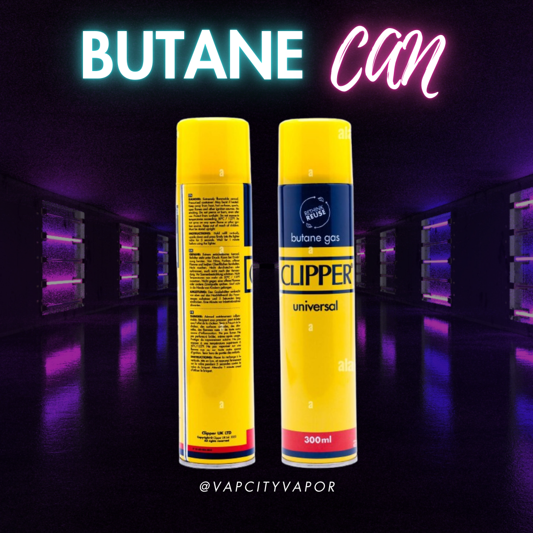 Clipper Butane Can