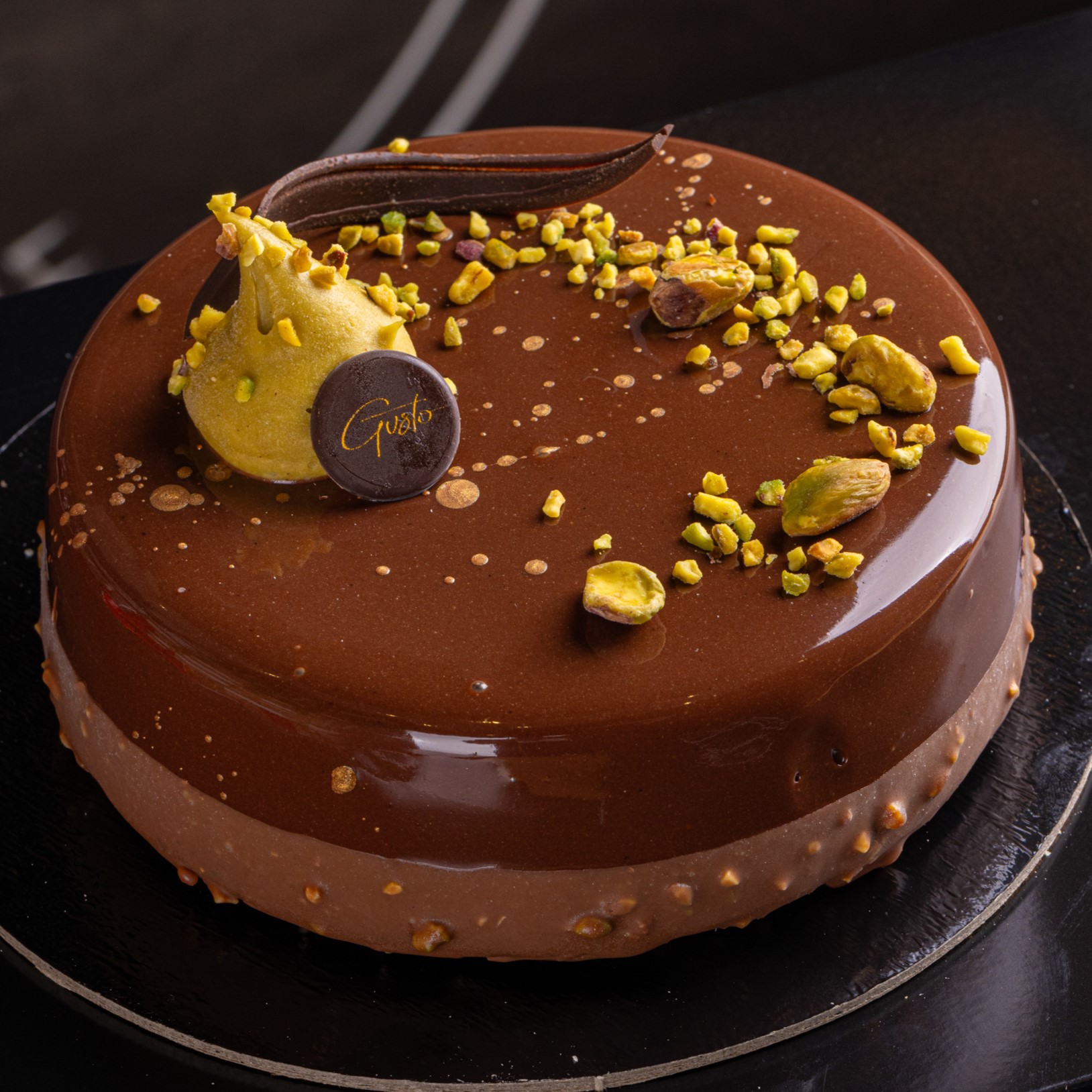 Setteveli pistacchio e cioccolato