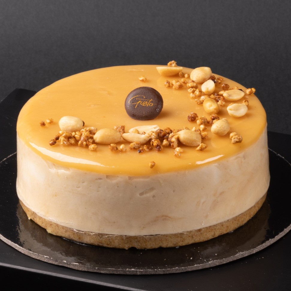 Cheesecake burro di arachidi e caramello