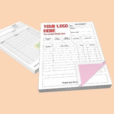 A5 2 part NCR Pads
