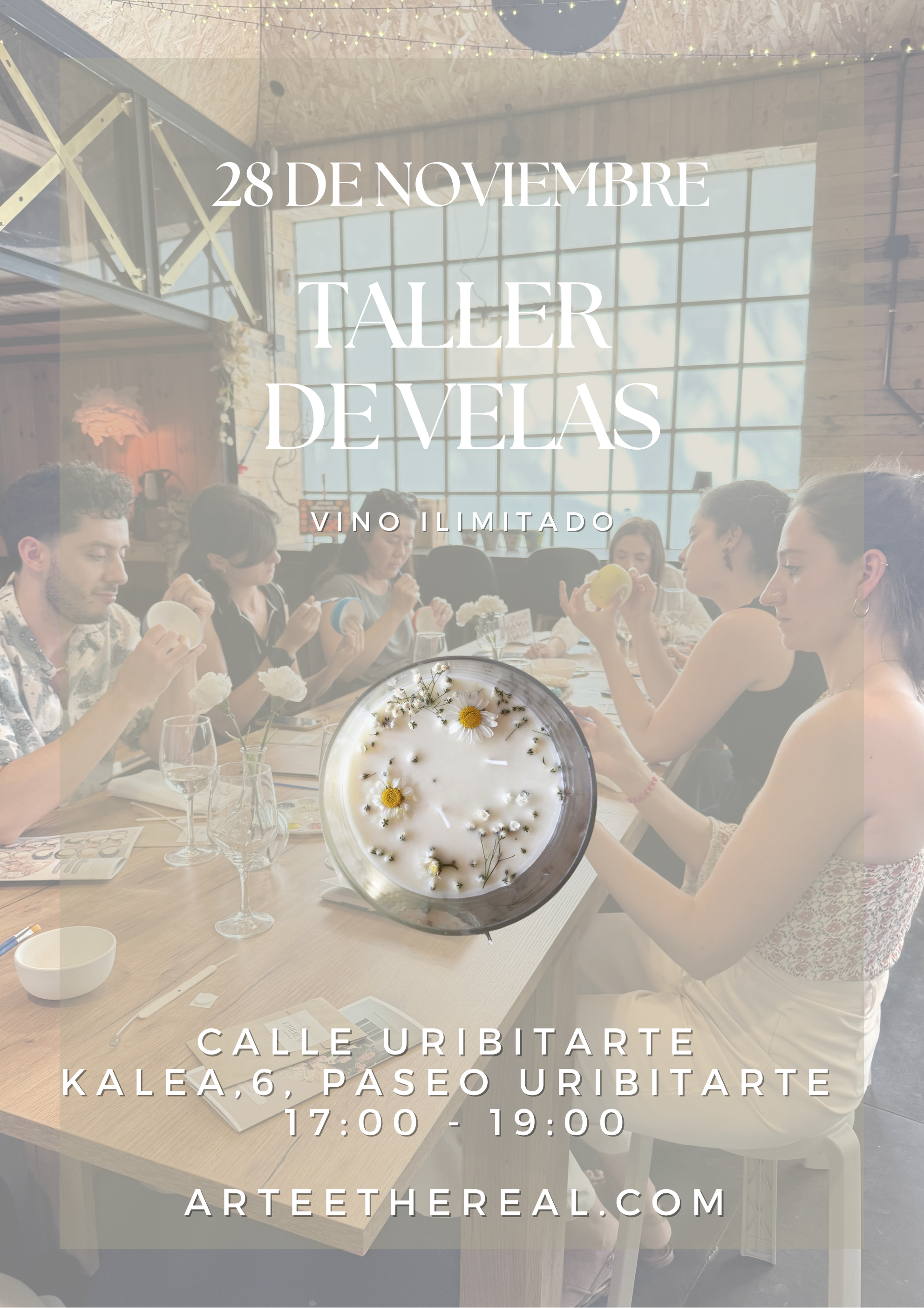 TALLER VELAS 28/11 Bilbao