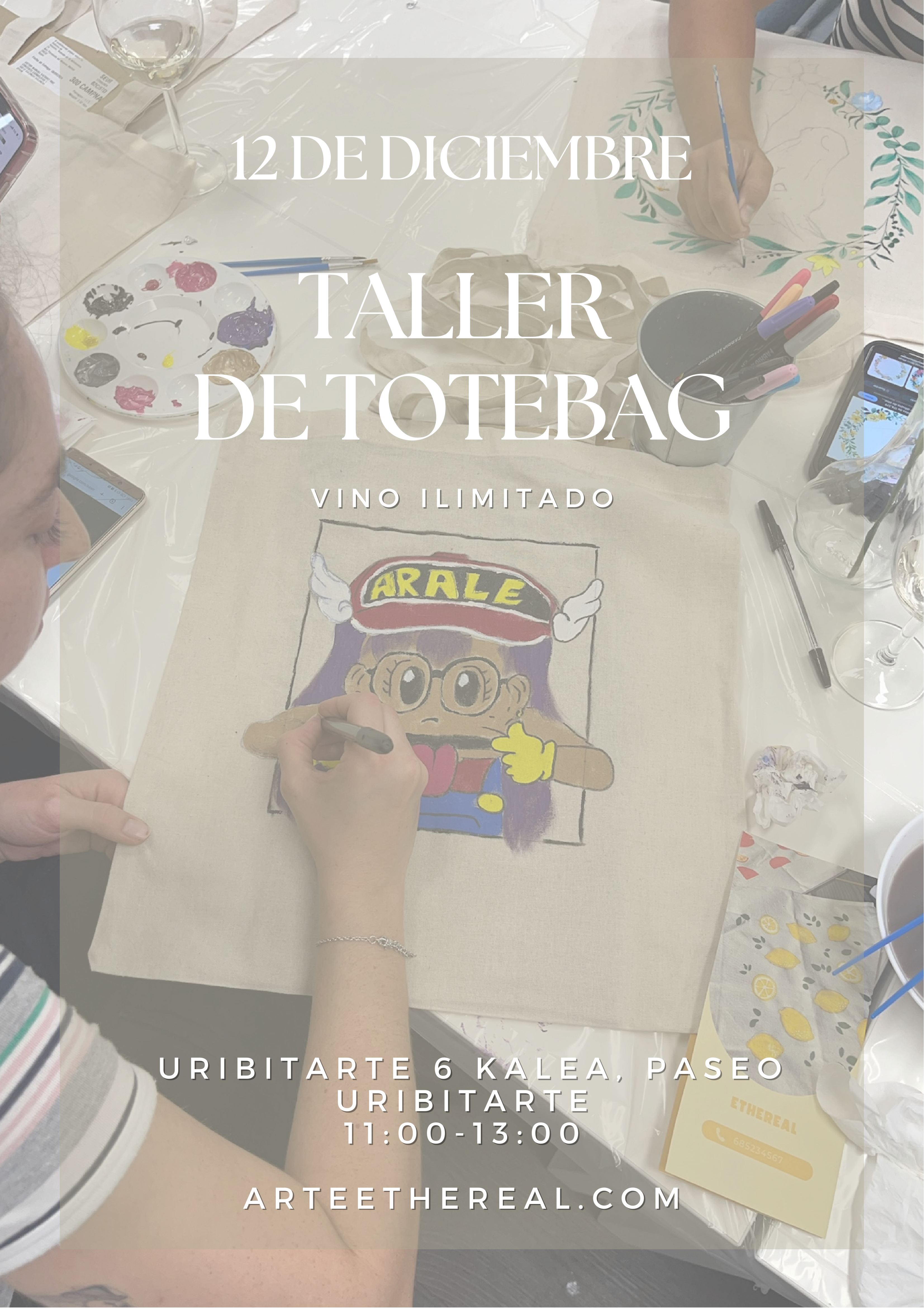 TALLER TOTEBAGS 12/12 Bilbao