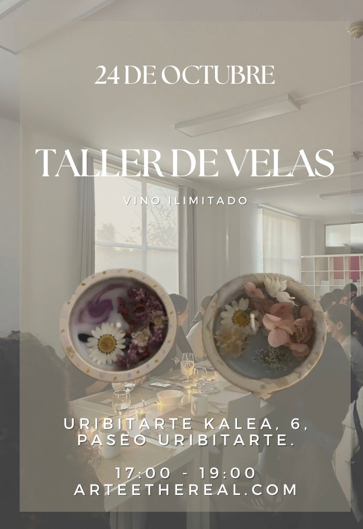 Taller de velas 24/10 Bilbao