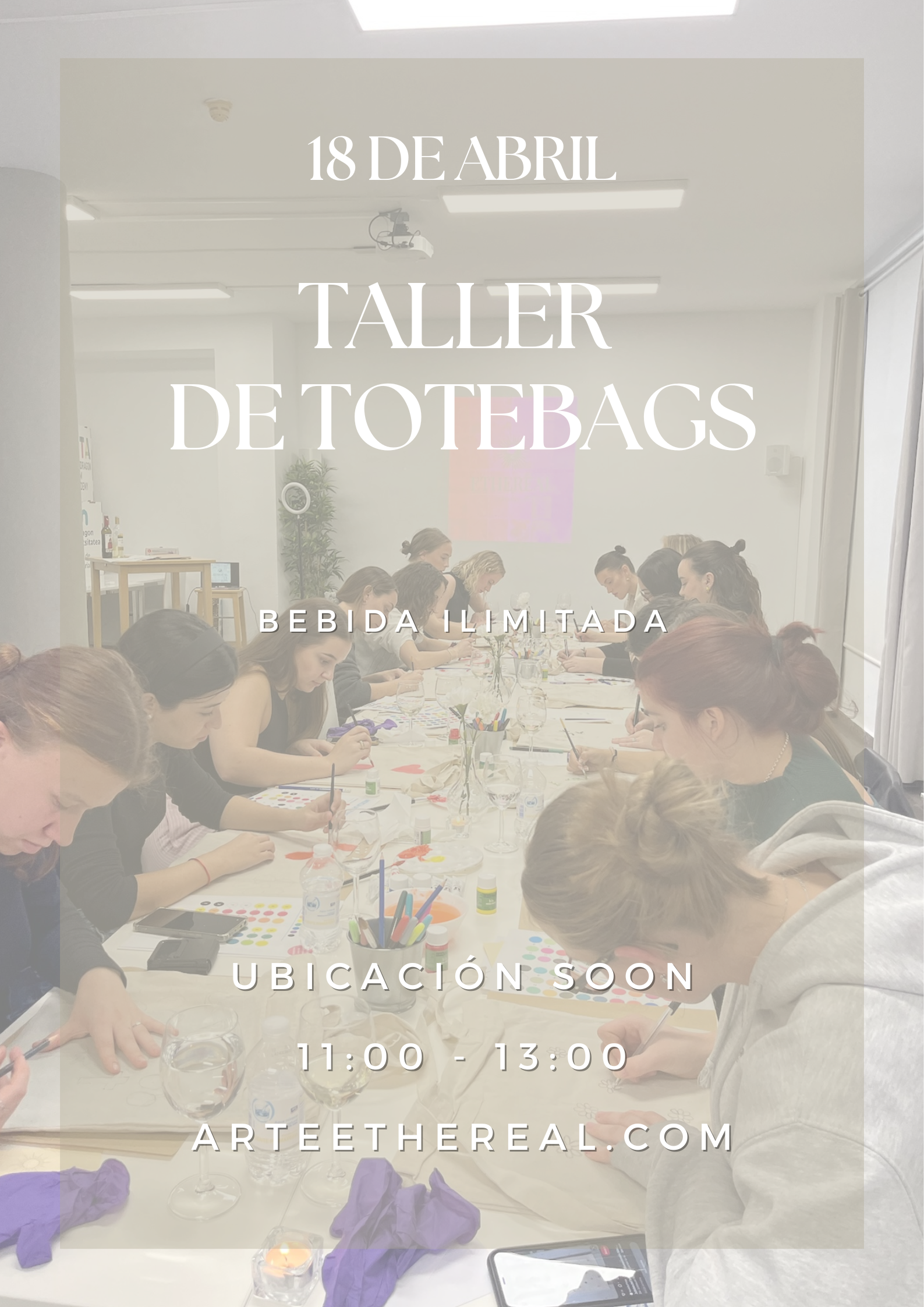 TALLER DE TOTEBAGS 18 DE ABRIL