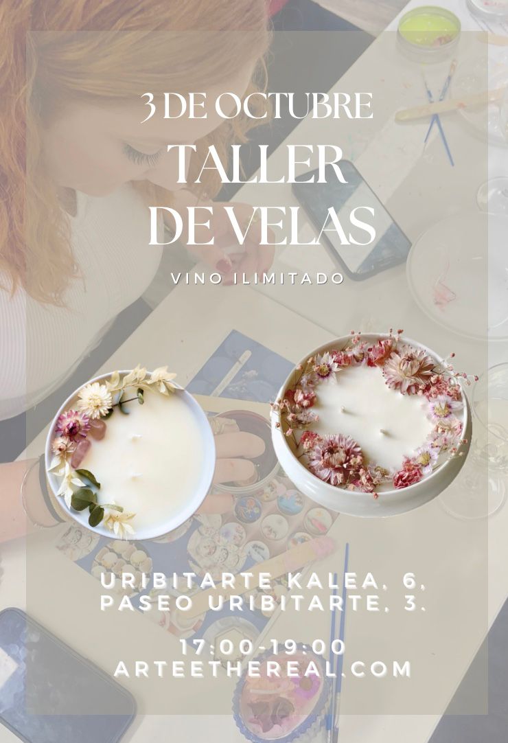 Taller de velas 03/10 Bilbao