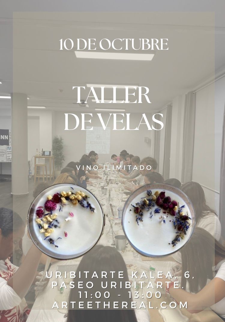 Taller de velas 10/10 Bilbao