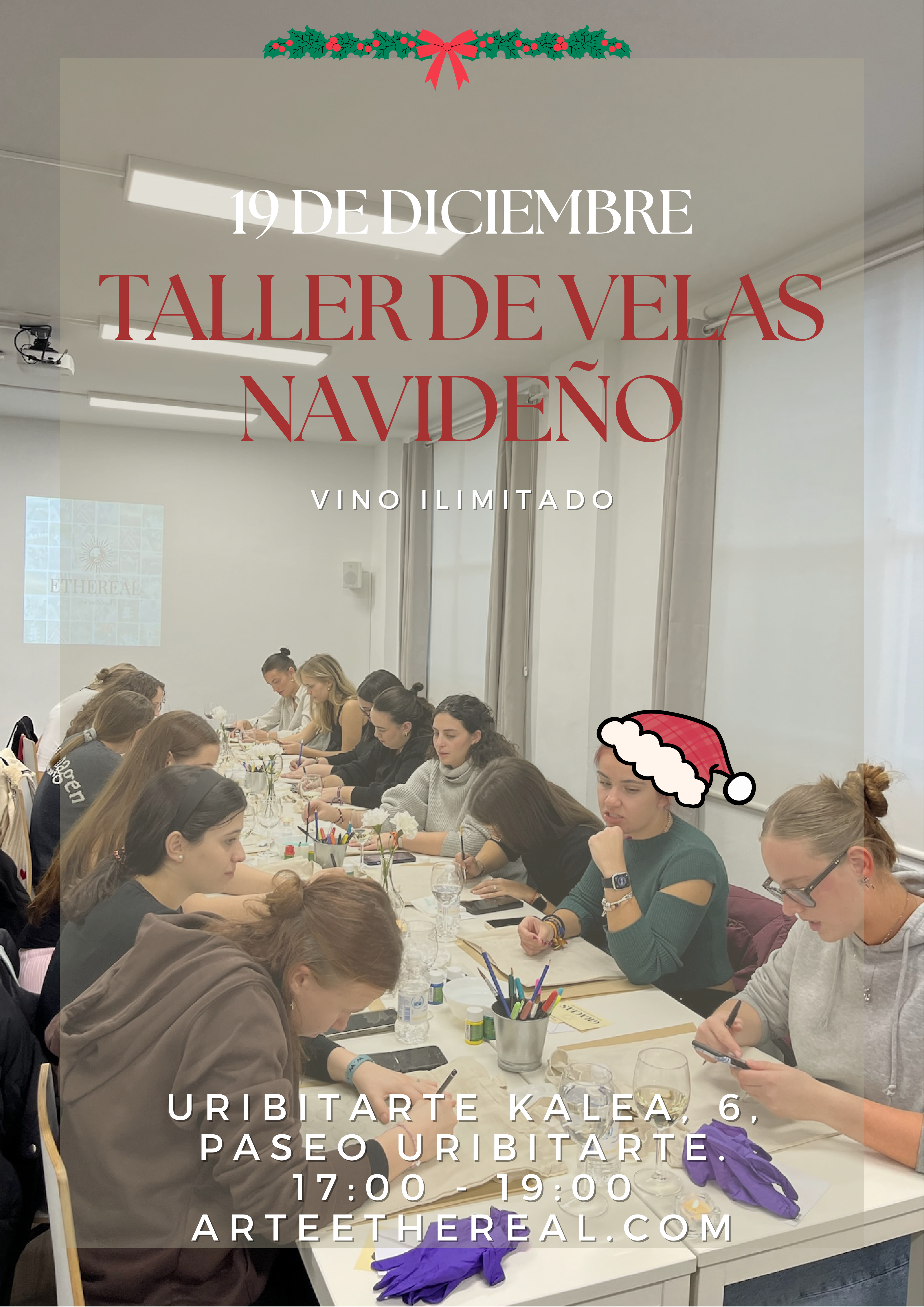 TALLER VELAS 19/12 Bilbao
