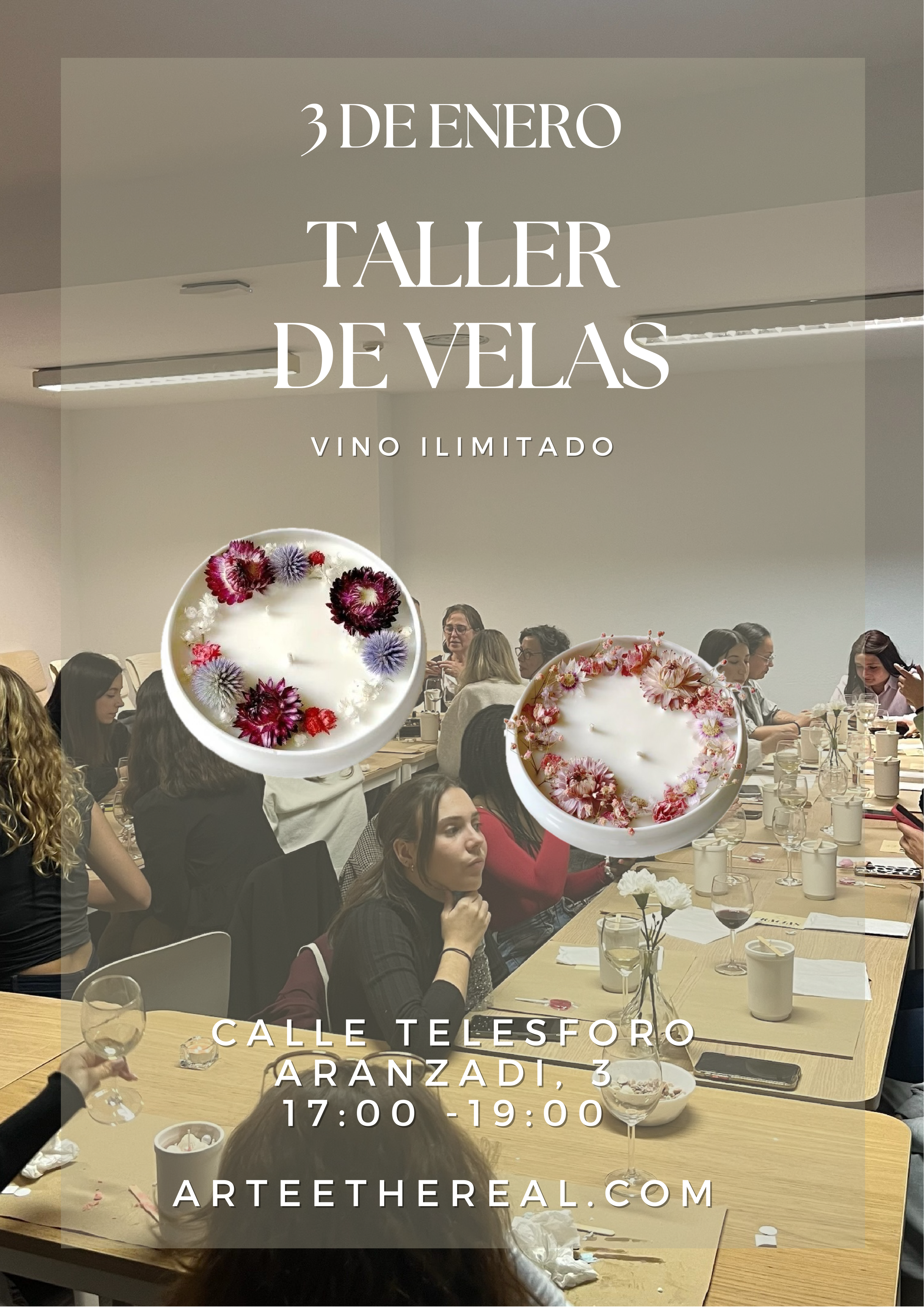 TALLER VELAS 03/01 Bilbao 