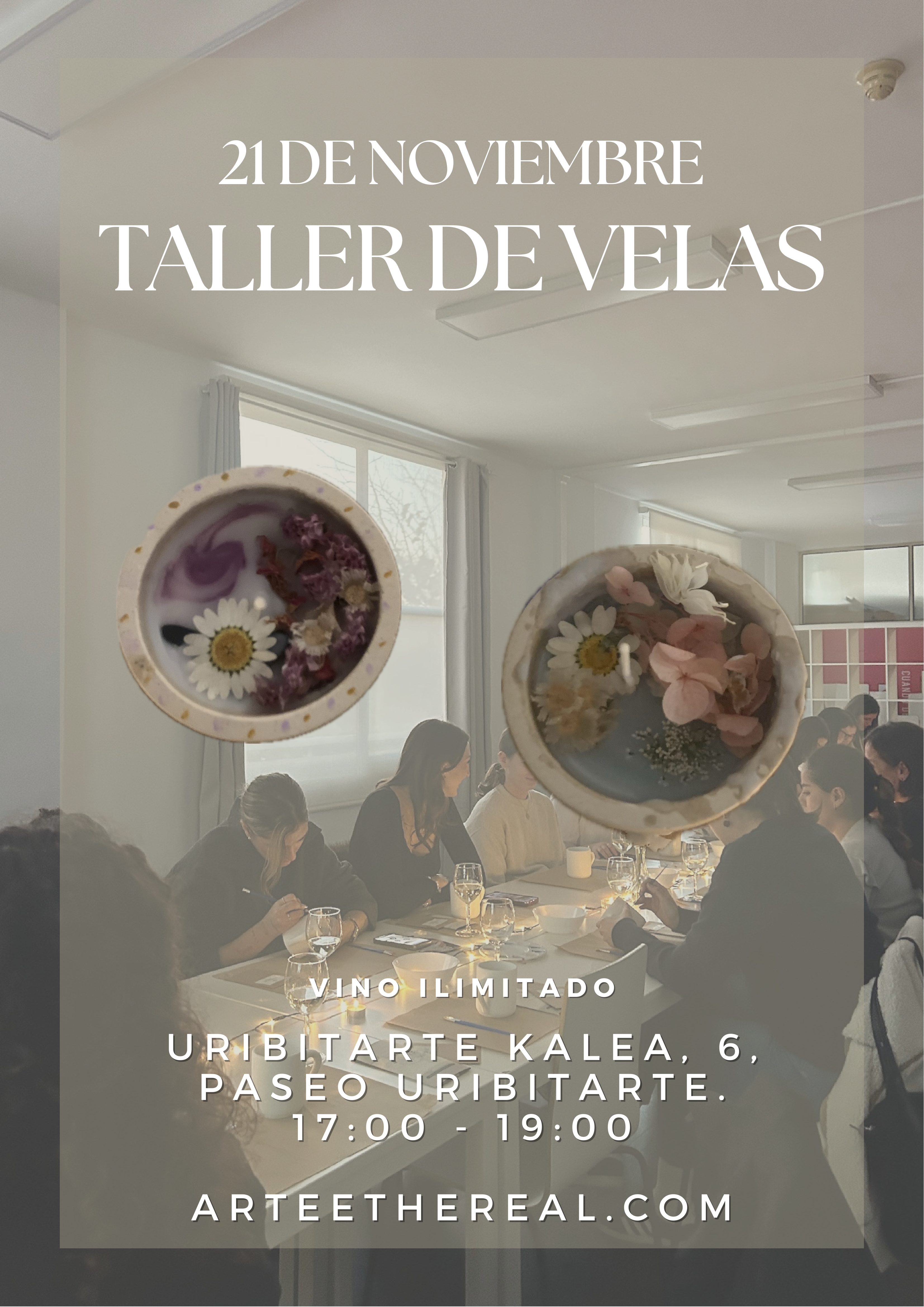 TALLER VELAS 21/11 Bilbao