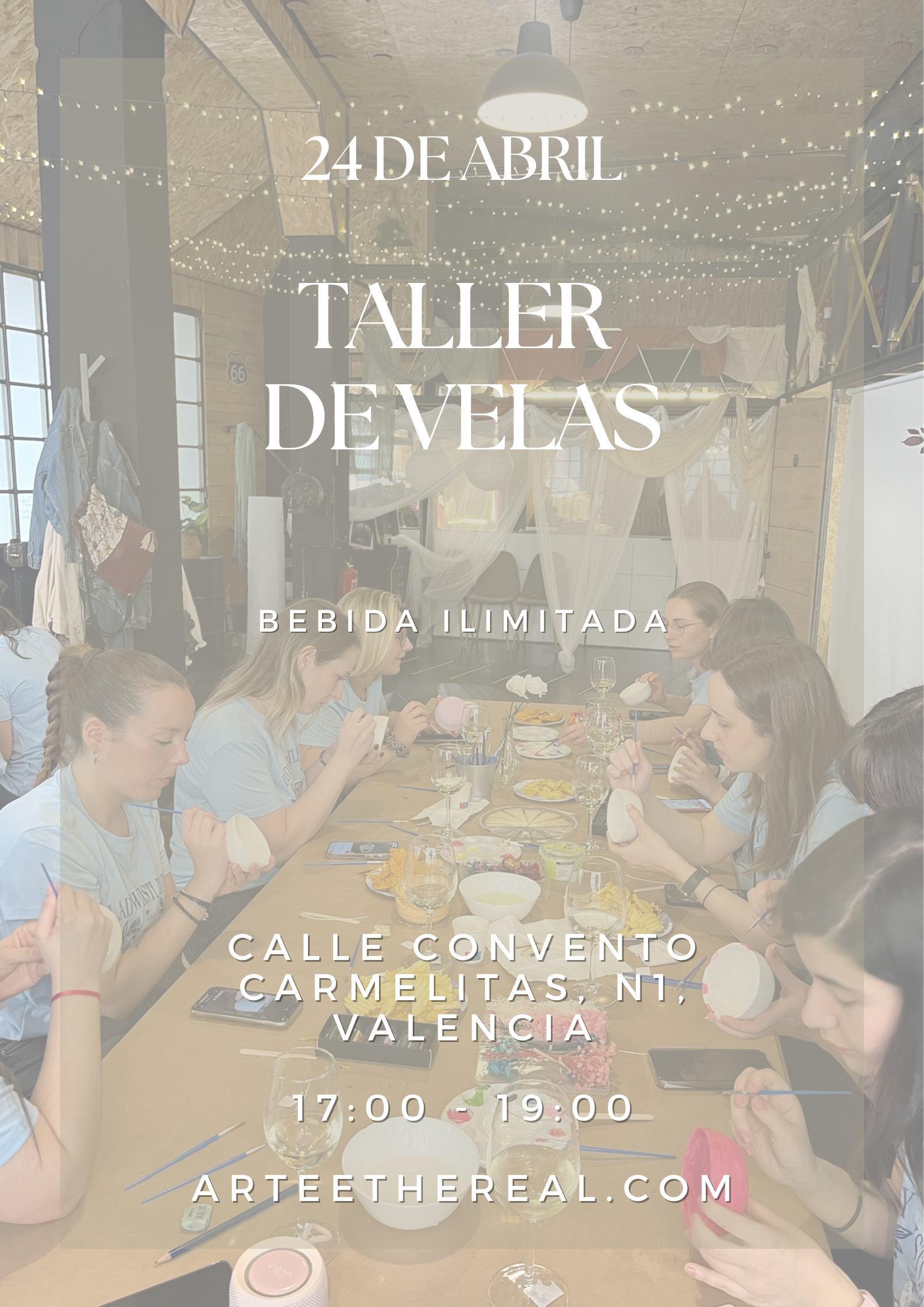 TALLER DE VELAS 24 DE ABRIL