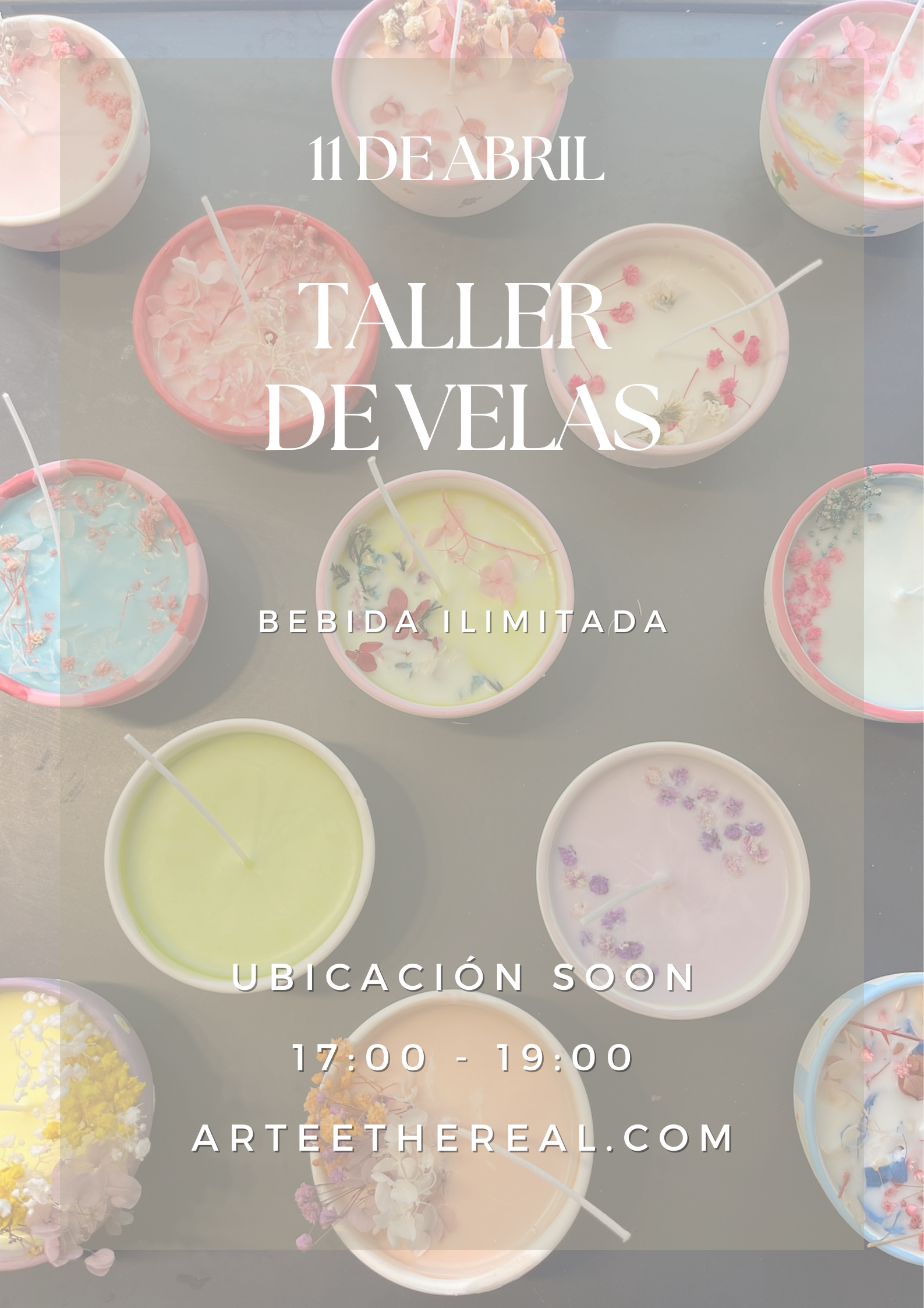 TALLER DE VELAS 11 DE ABRIL