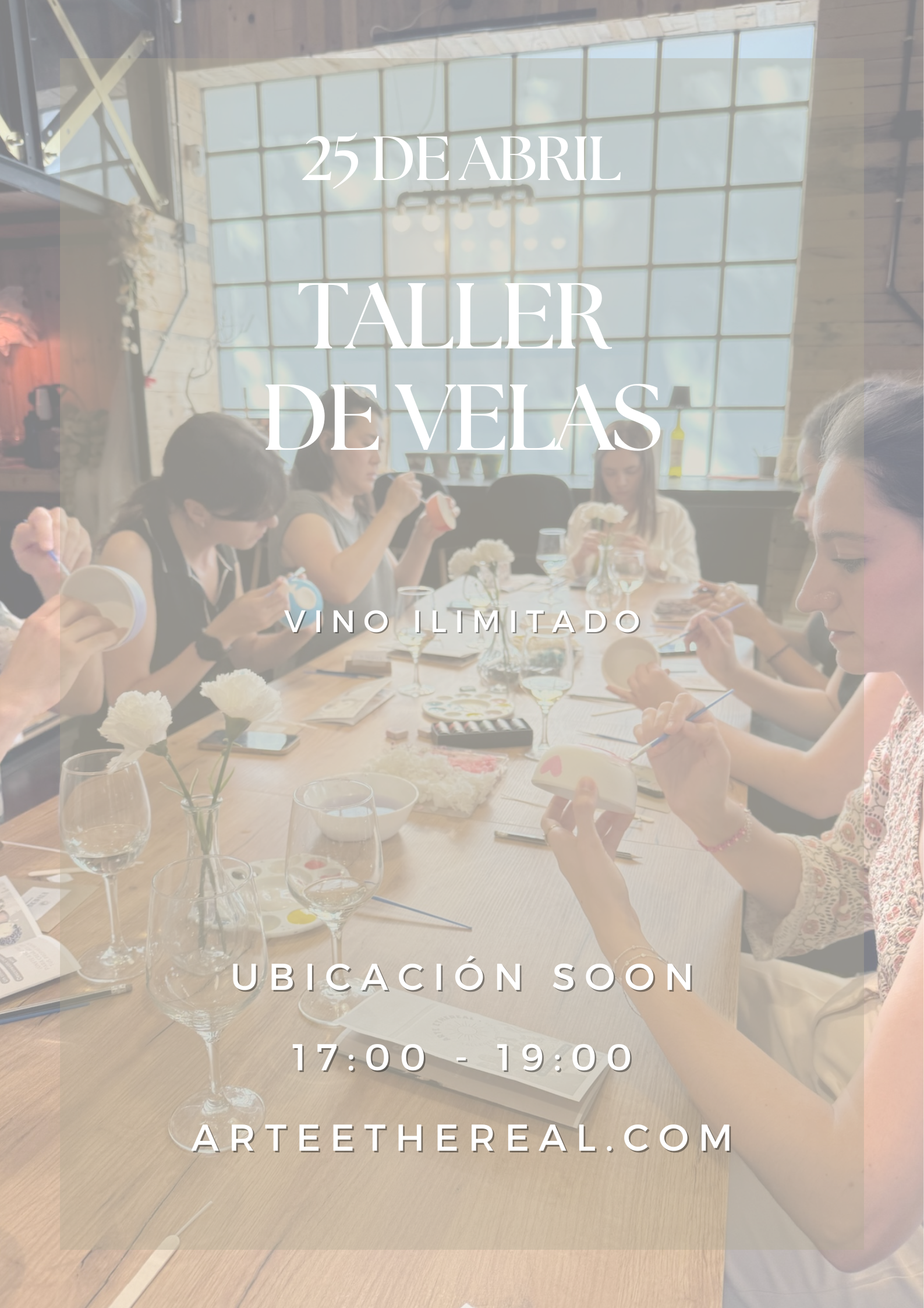 TALLER DE VELAS 25 DE ABRIL