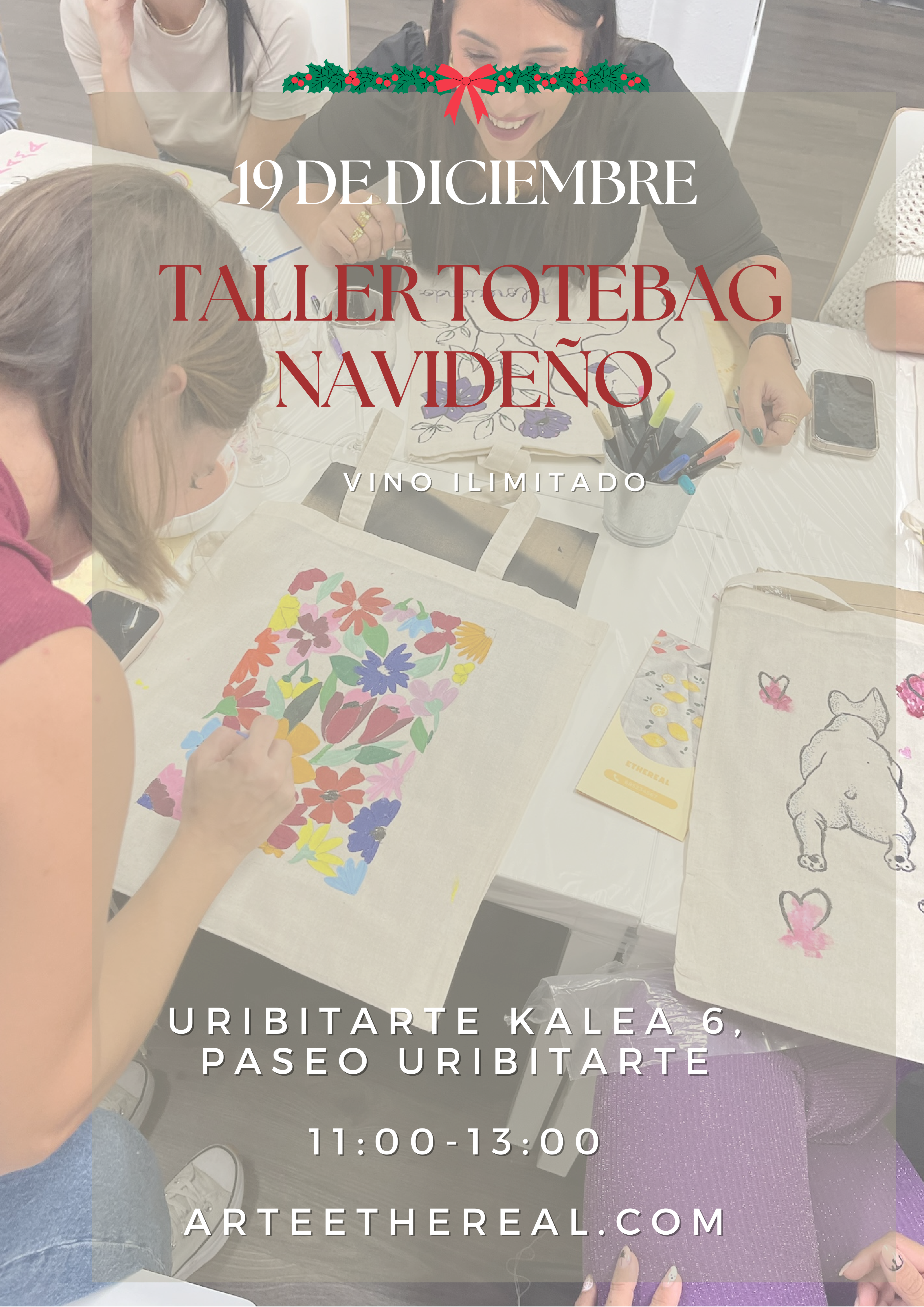 TALLER TOTEBAGS 19/12 Bilbao