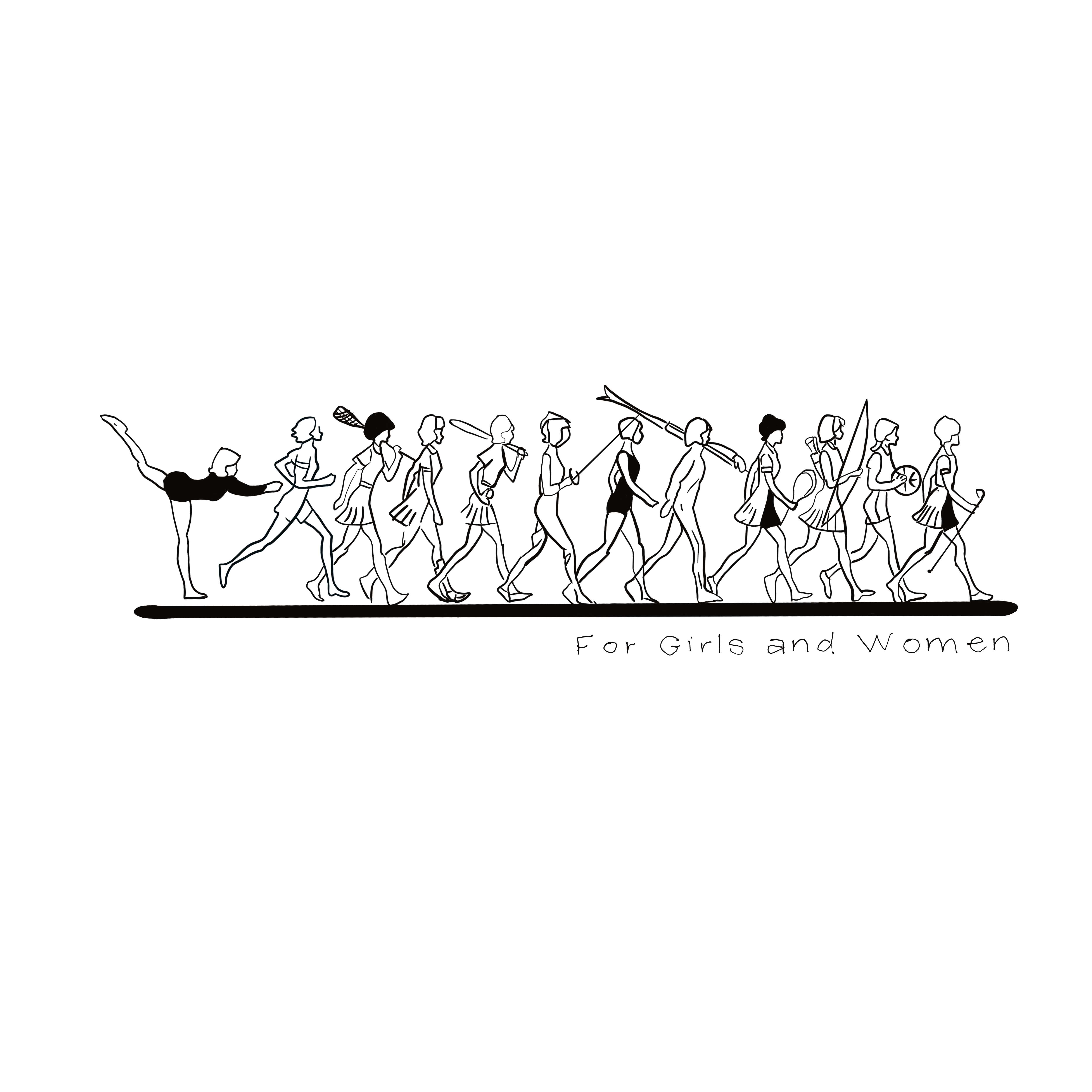 For Girls and Women Crop Tee