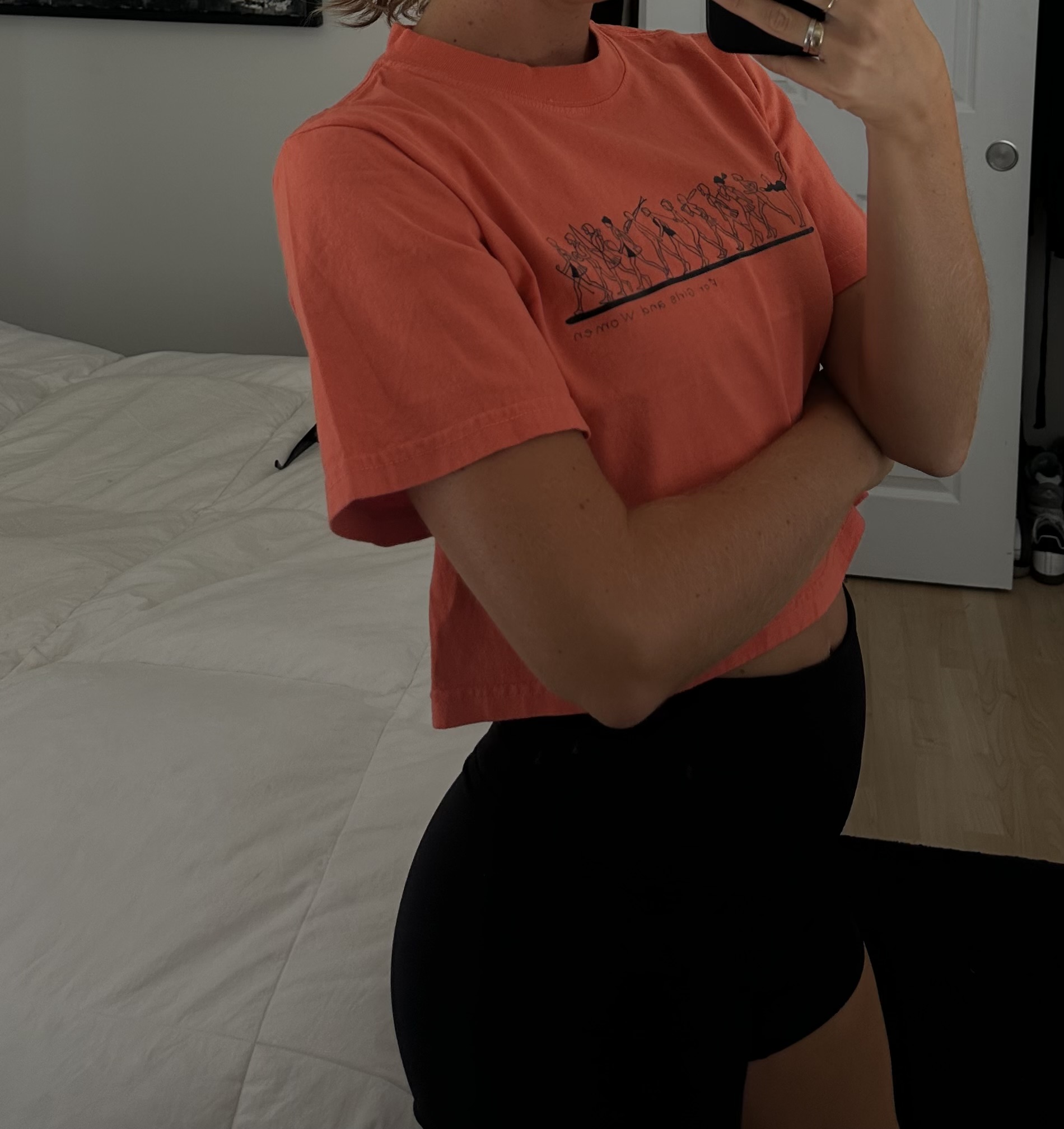 For Girls and Women Crop Tee