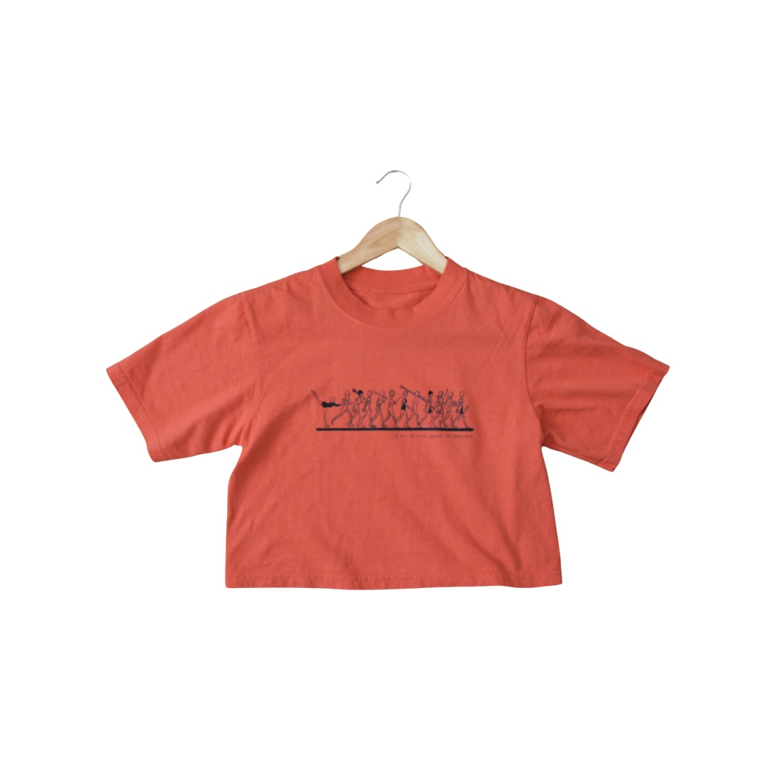 For Girls and Women Crop Tee
