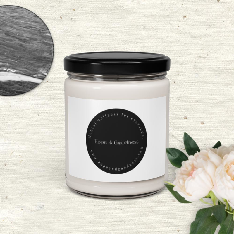 Warmth for Your Soul Scented Candles - Hope and Goodness - Mental Wellness For Everyone 
