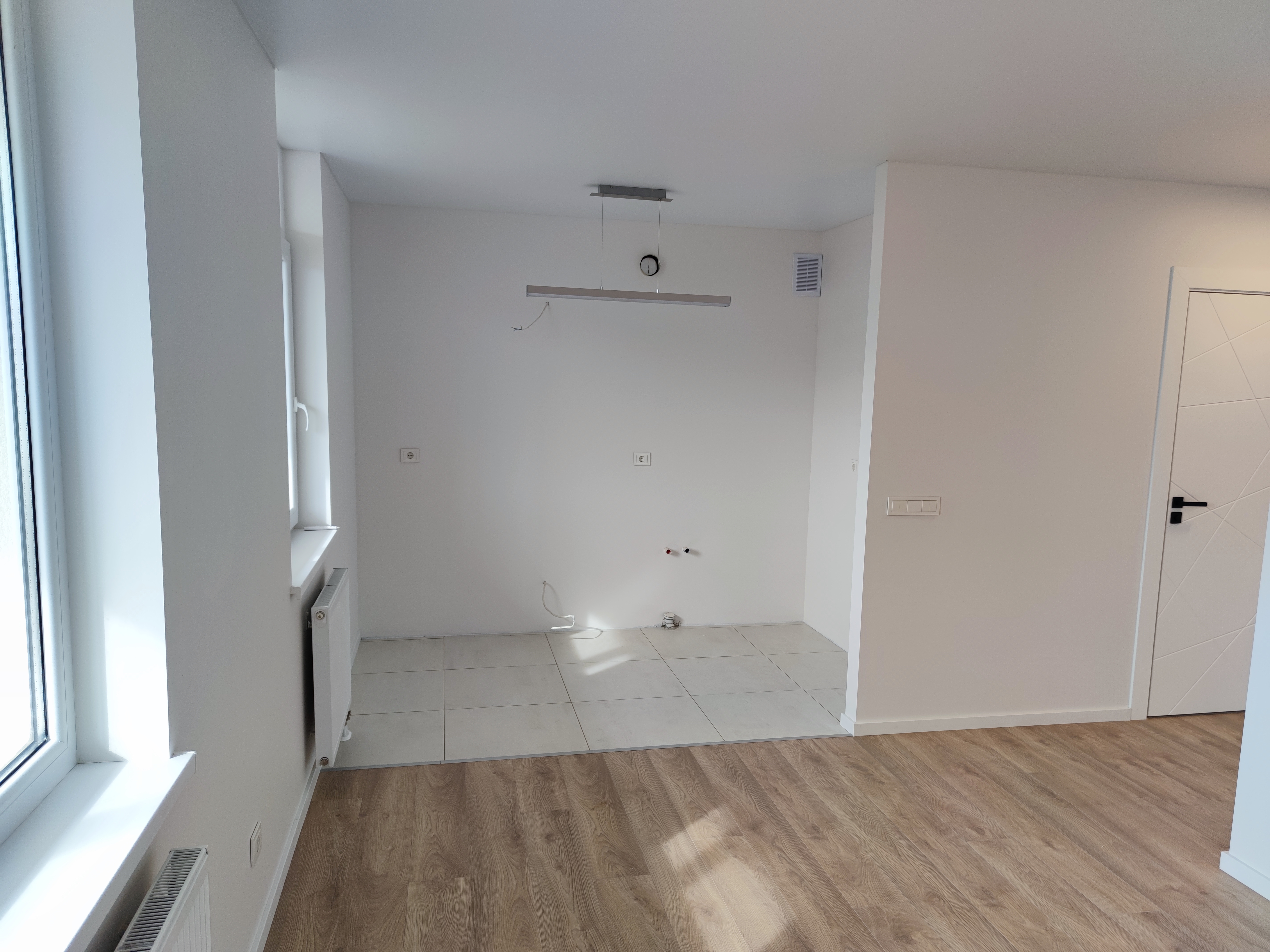 2-jų kambarių naujas butas su pilna apdaila - 54,77 kv. m.