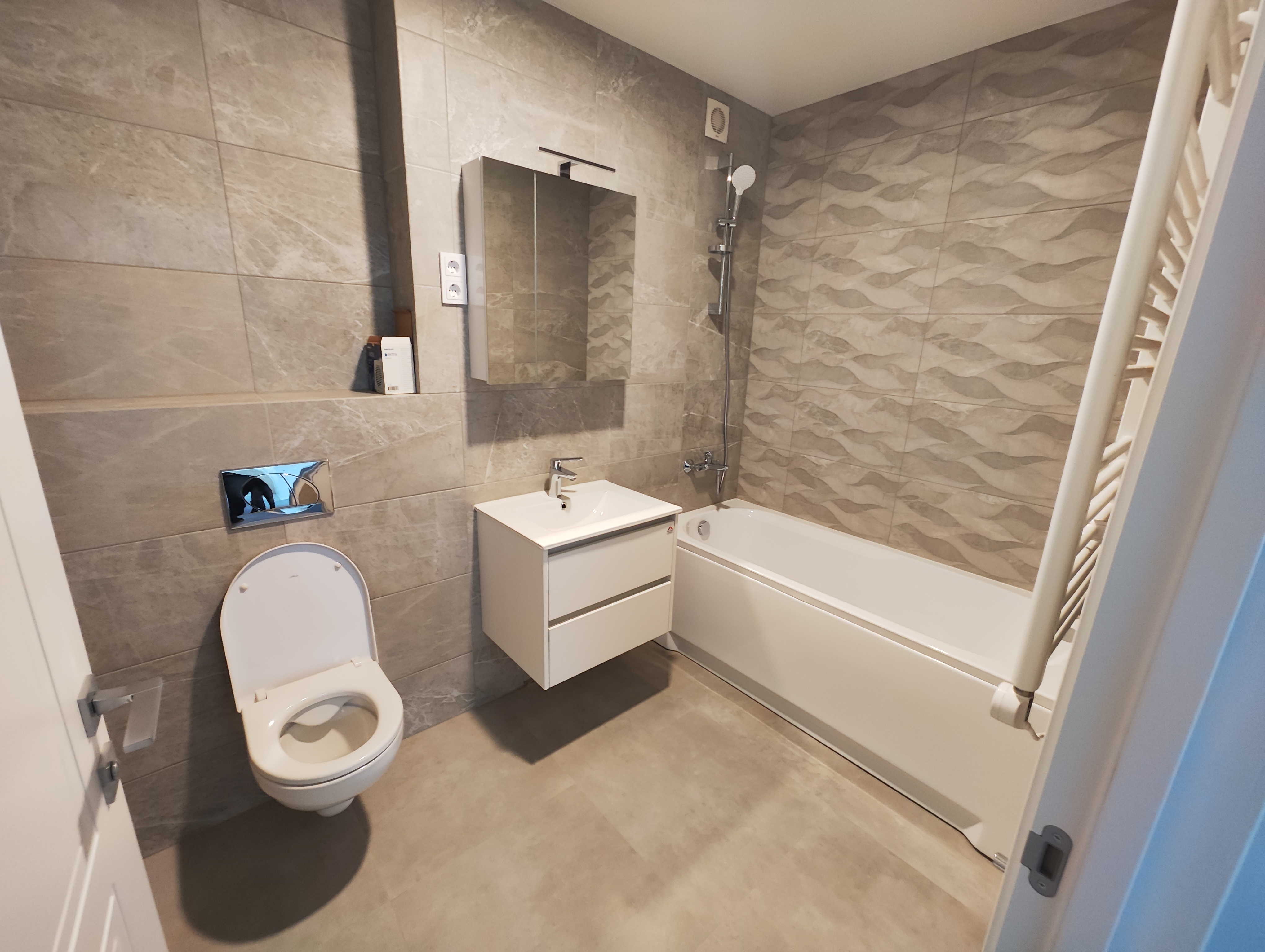 Įrengti 1-o kambario butai - 34,00-40,00 kv. m.