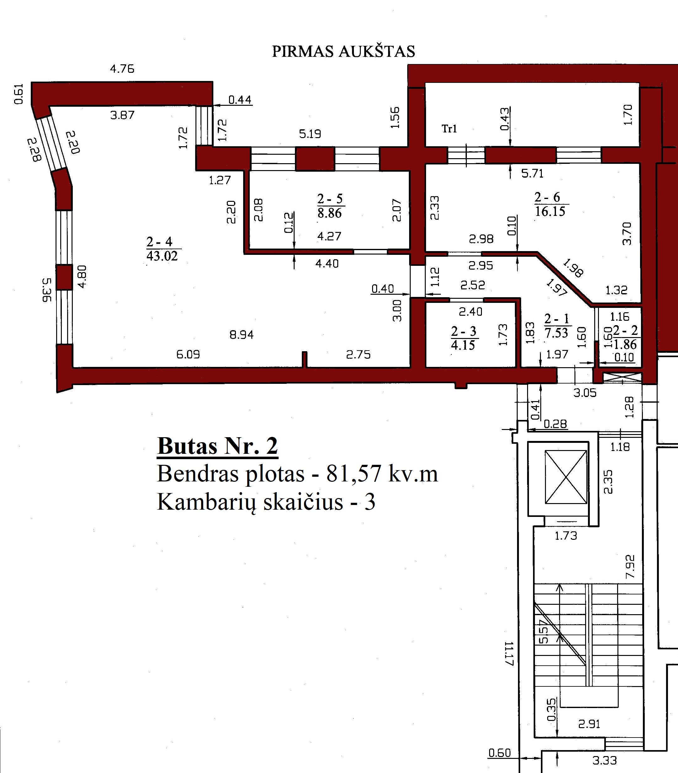 3k butas - Leičių g. 19-2