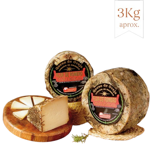 Queso Romero 3kg – El aroma y sabor de La Mancha en cada bocado